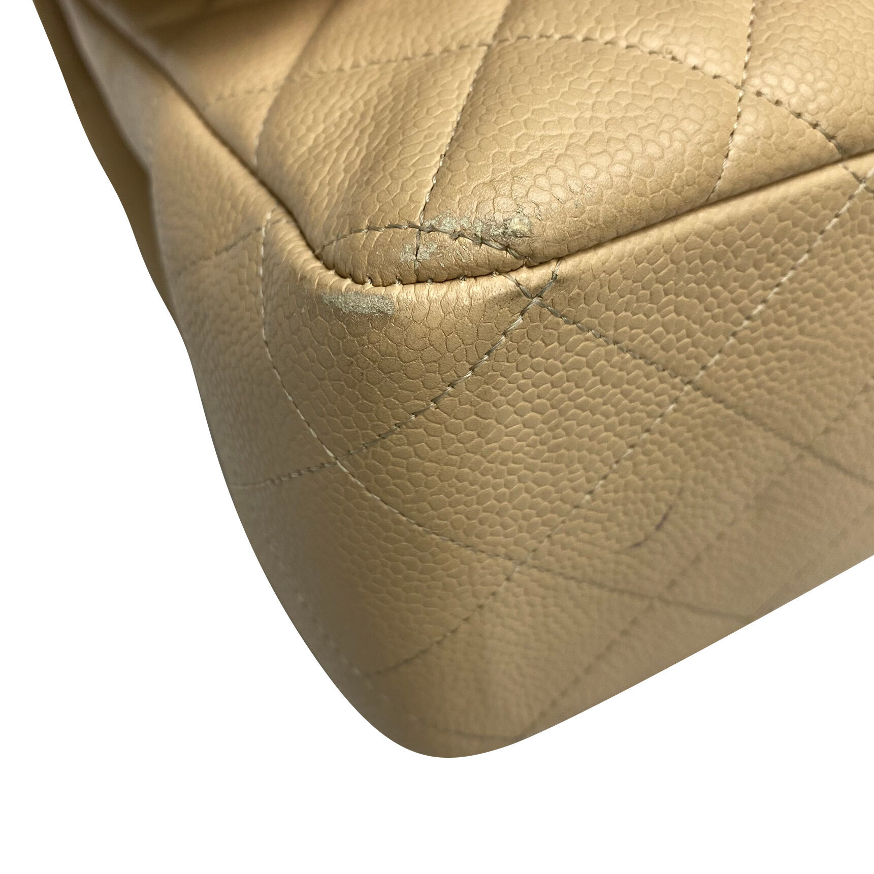 Bolsa Chanel Maxi Jumbo Bege