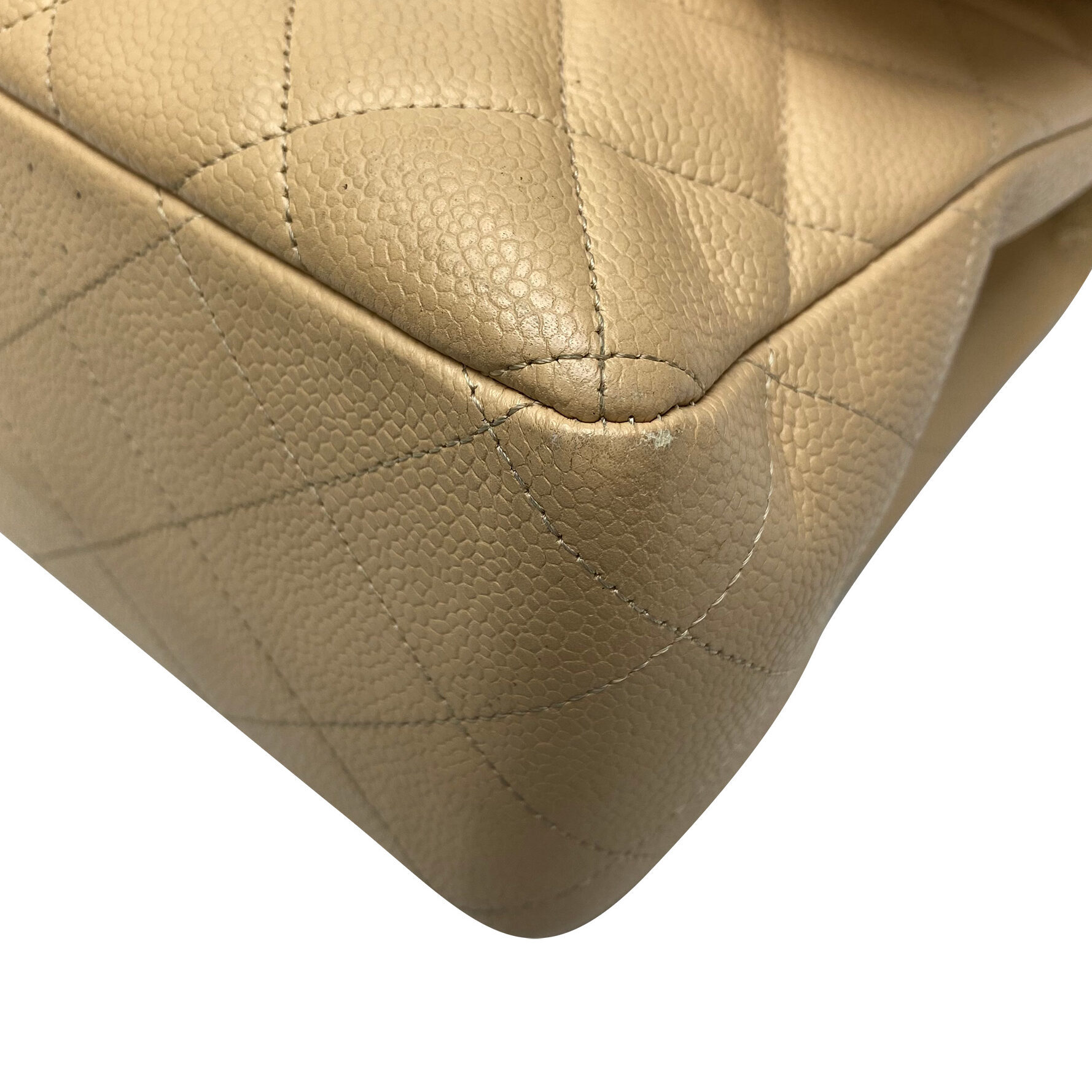 Bolsa Chanel Maxi Jumbo Bege