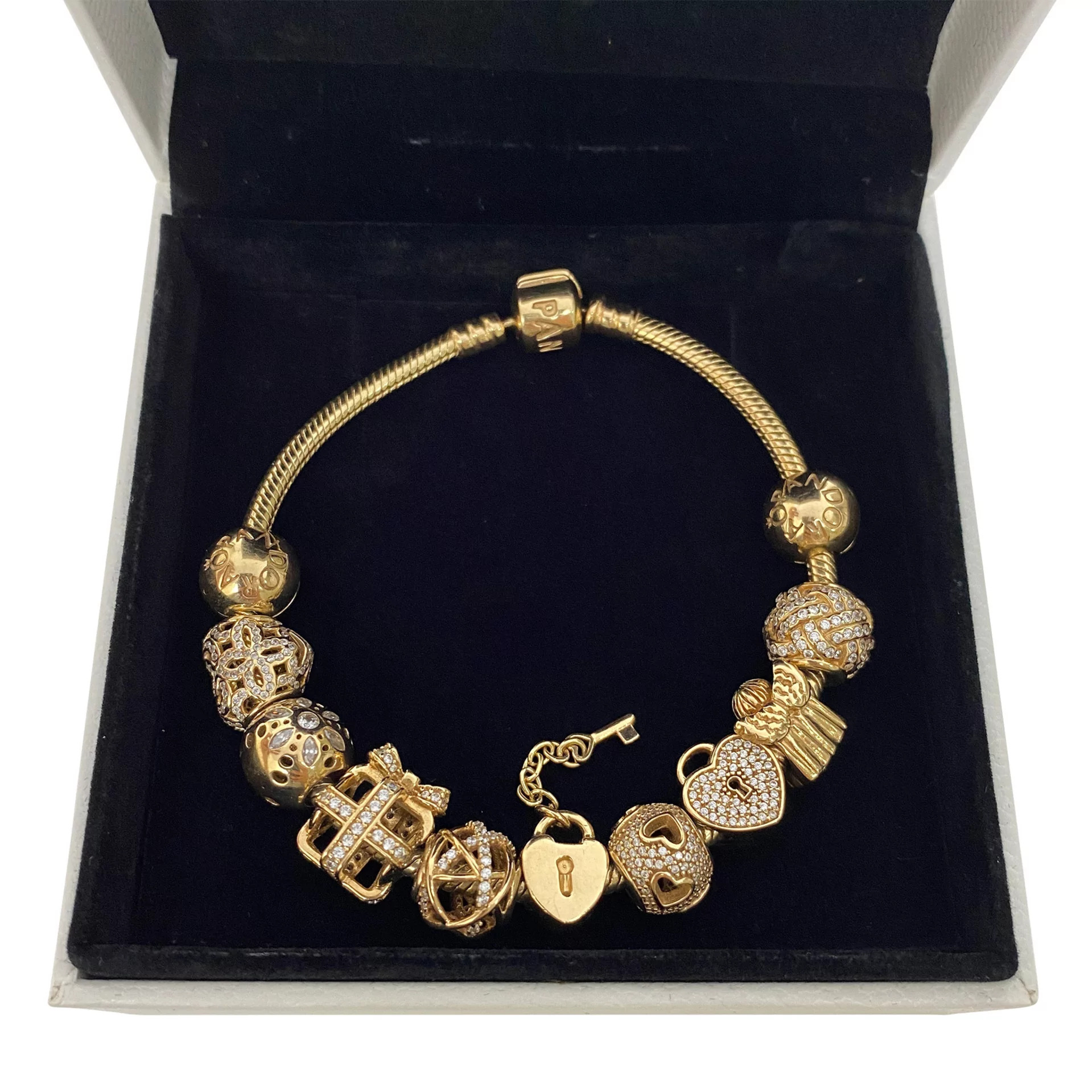 Bracelete Pandora Ouro 14K