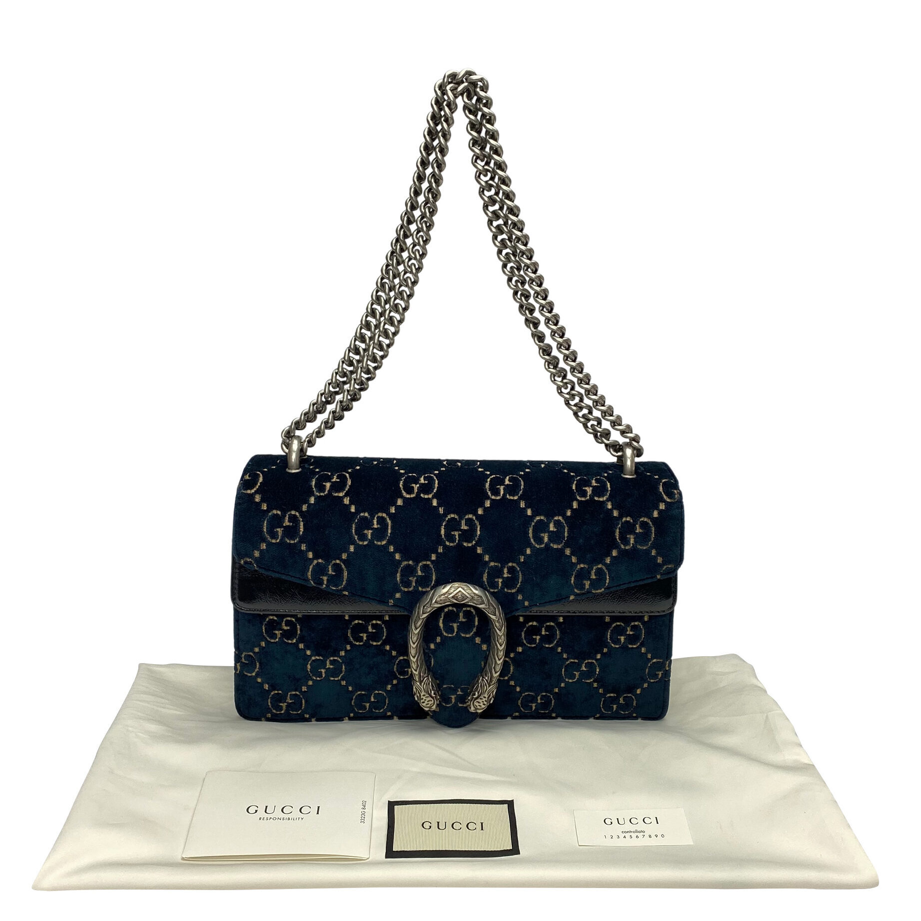 Bolsa Gucci GG Dionysus Velvet