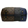Bolsa Louis Vuitton Limited Edition Marine Monogram Blocks Zipped Tote