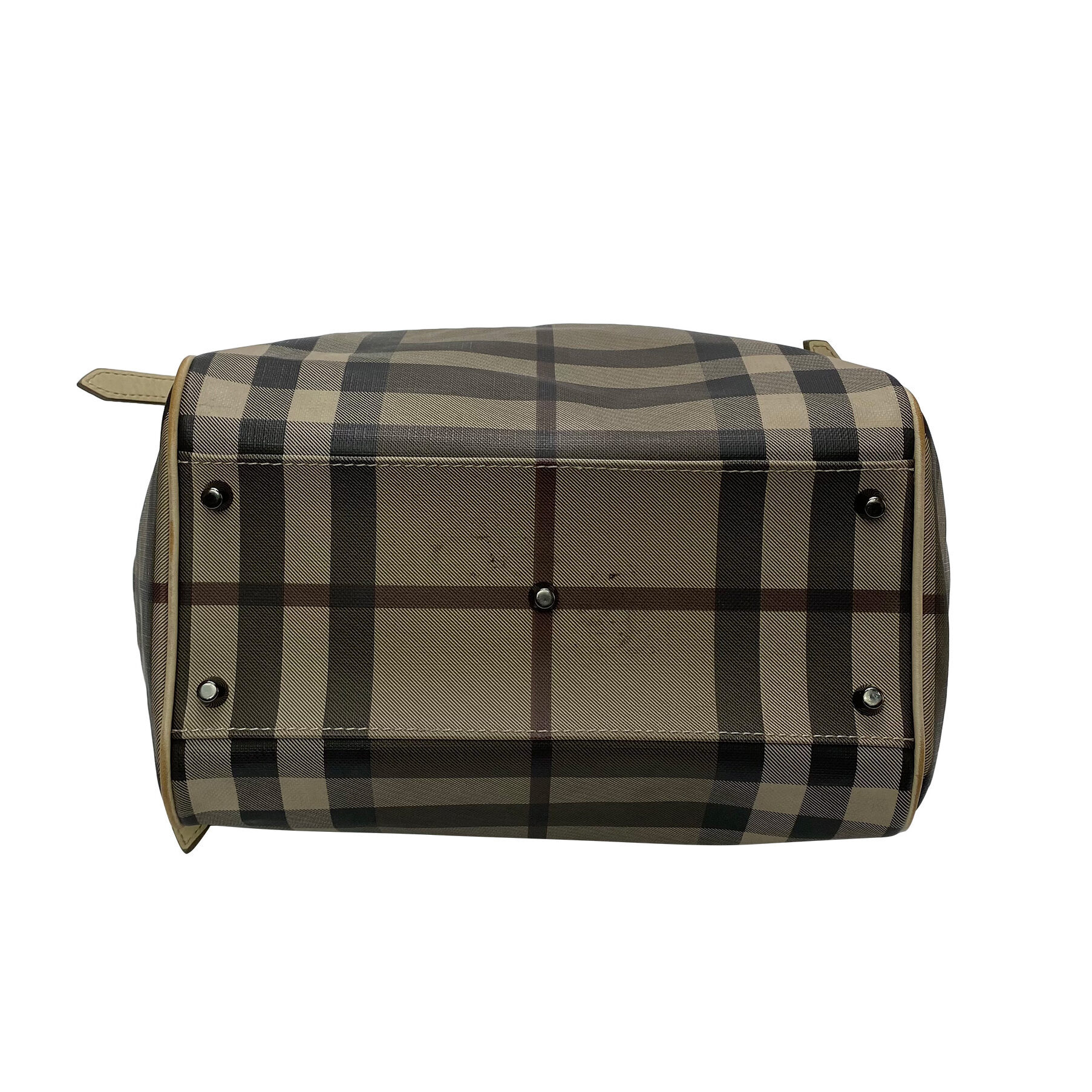 Bolsa Burberry Haymarket Check Small Canterbury Tote