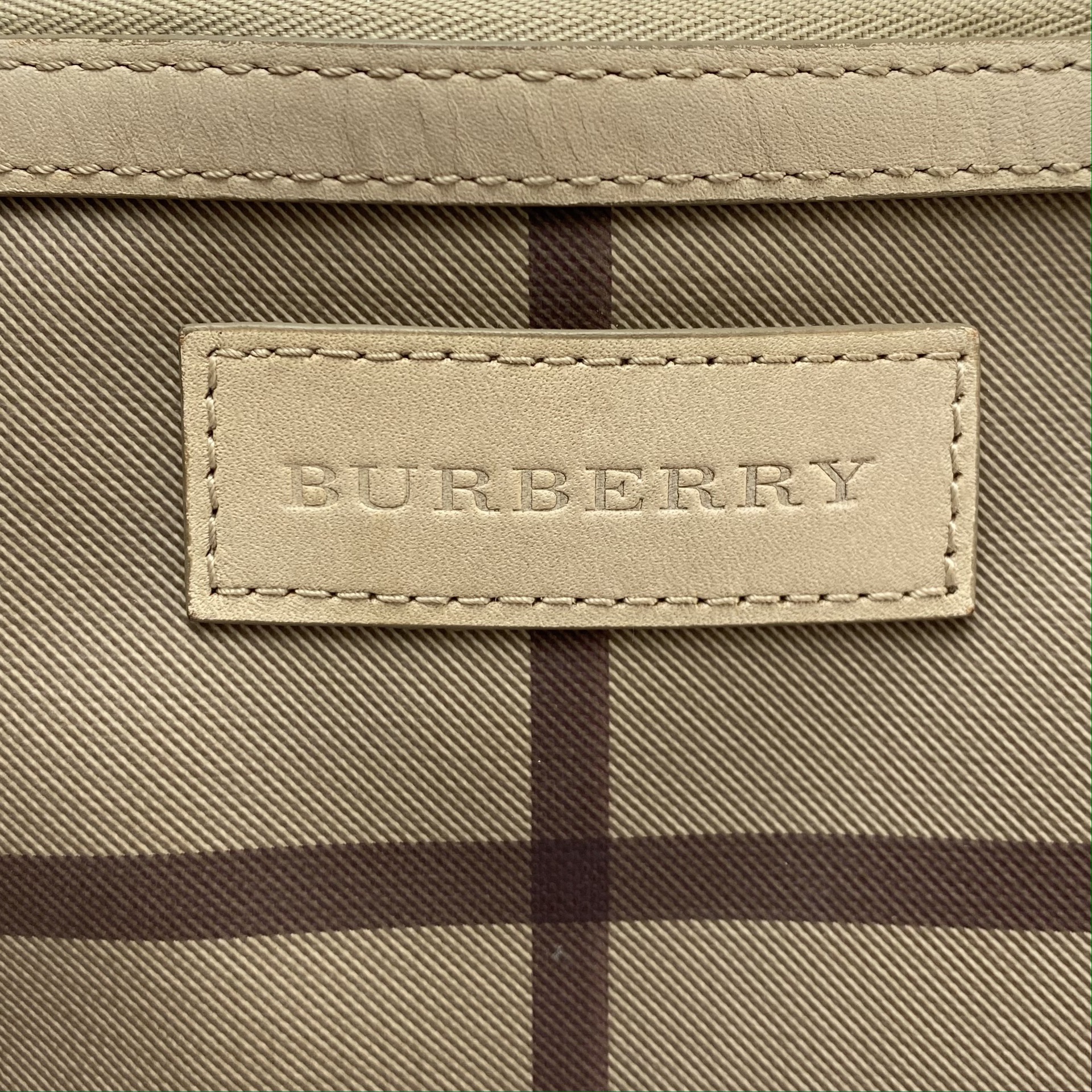 Bolsa Burberry Haymarket Check Small Canterbury Tote
