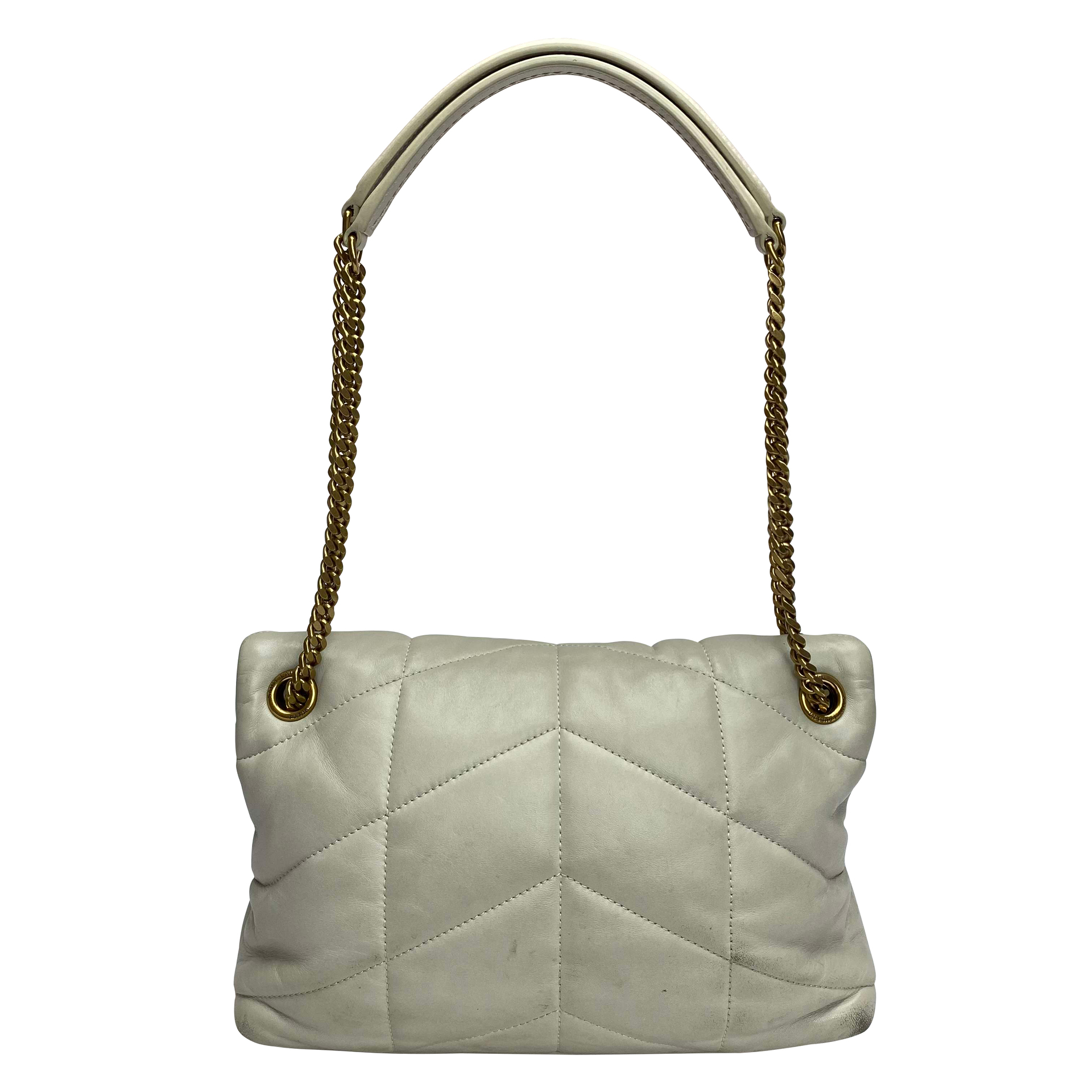 Bolsa Yves Saint Laurent LouLou Puffer