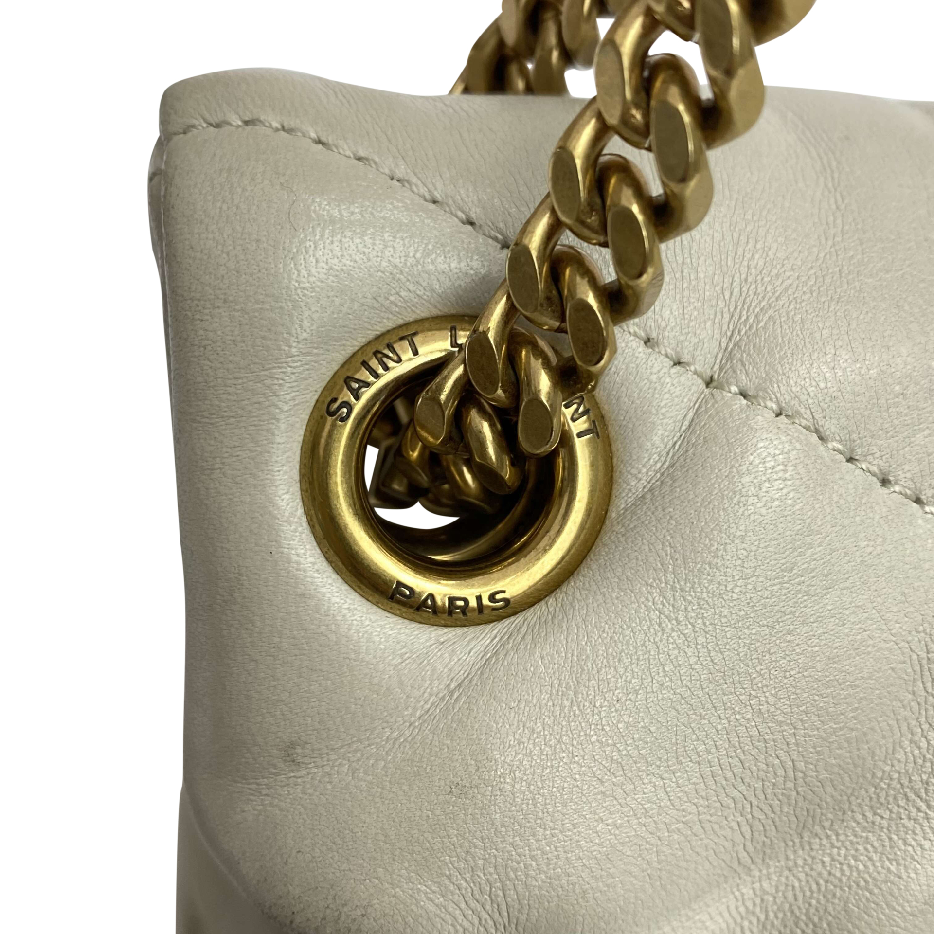 Bolsa Yves Saint Laurent LouLou Puffer