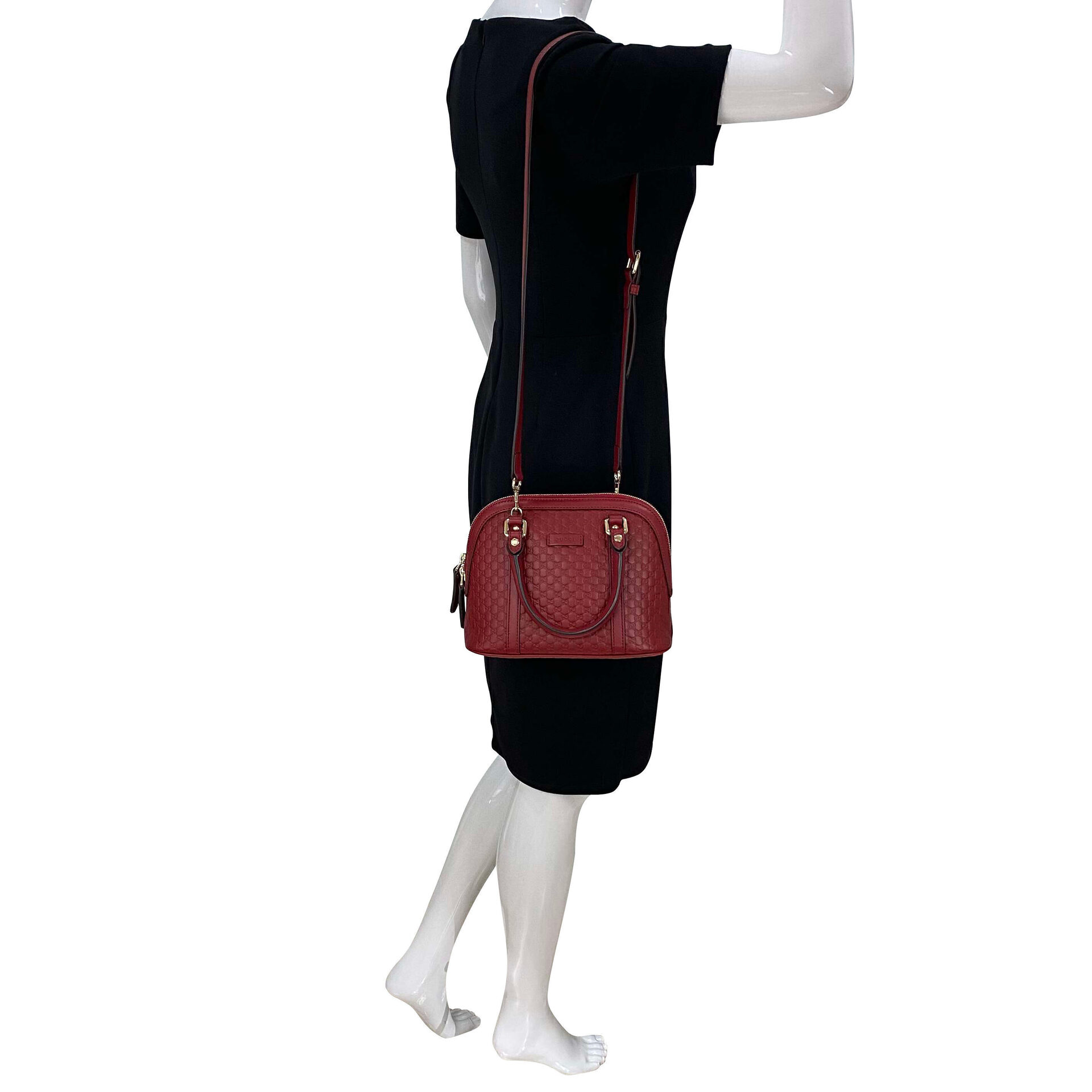 Bolsa Gucci Microguccissima Vermelha