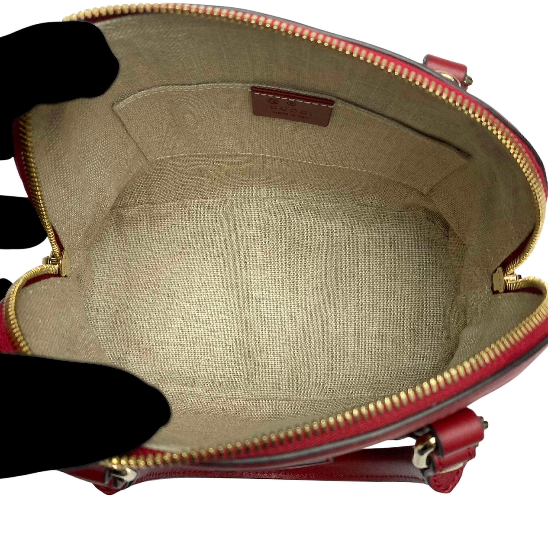 Bolsa Gucci Microguccissima Vermelha