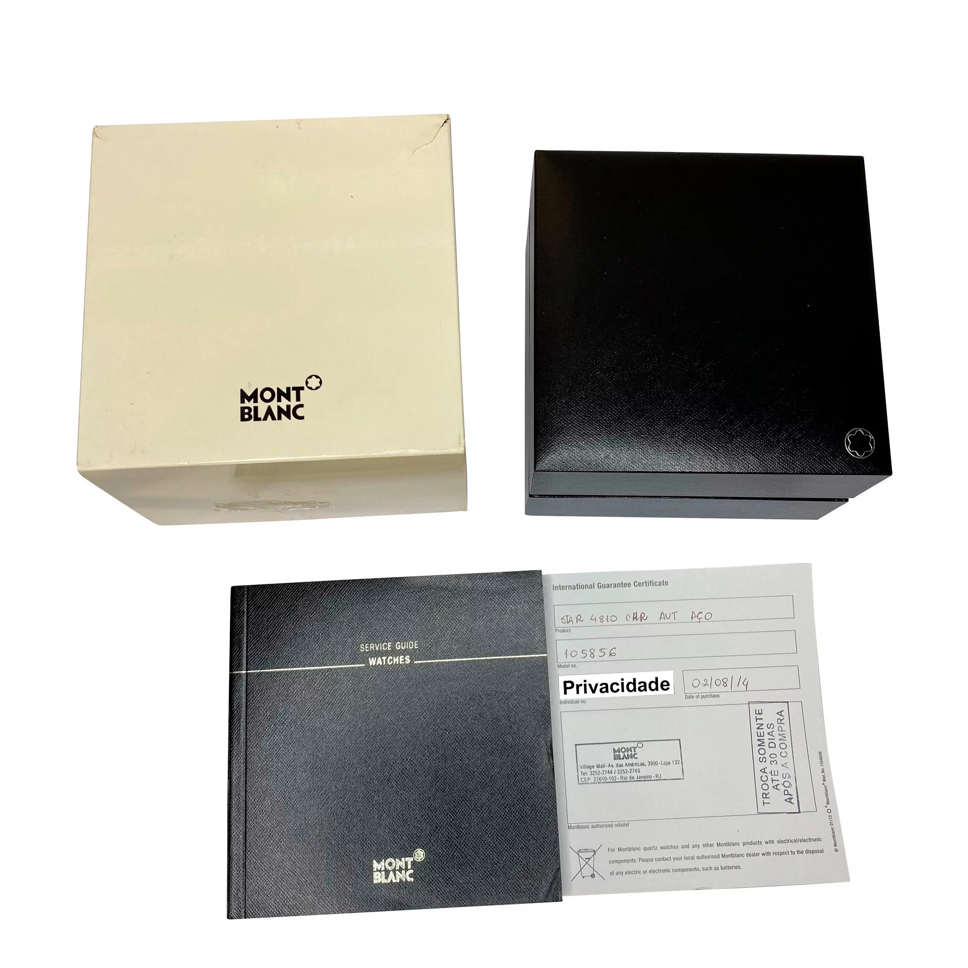 Relógio Mont Blanc Star Chronograph Automatic - 4810