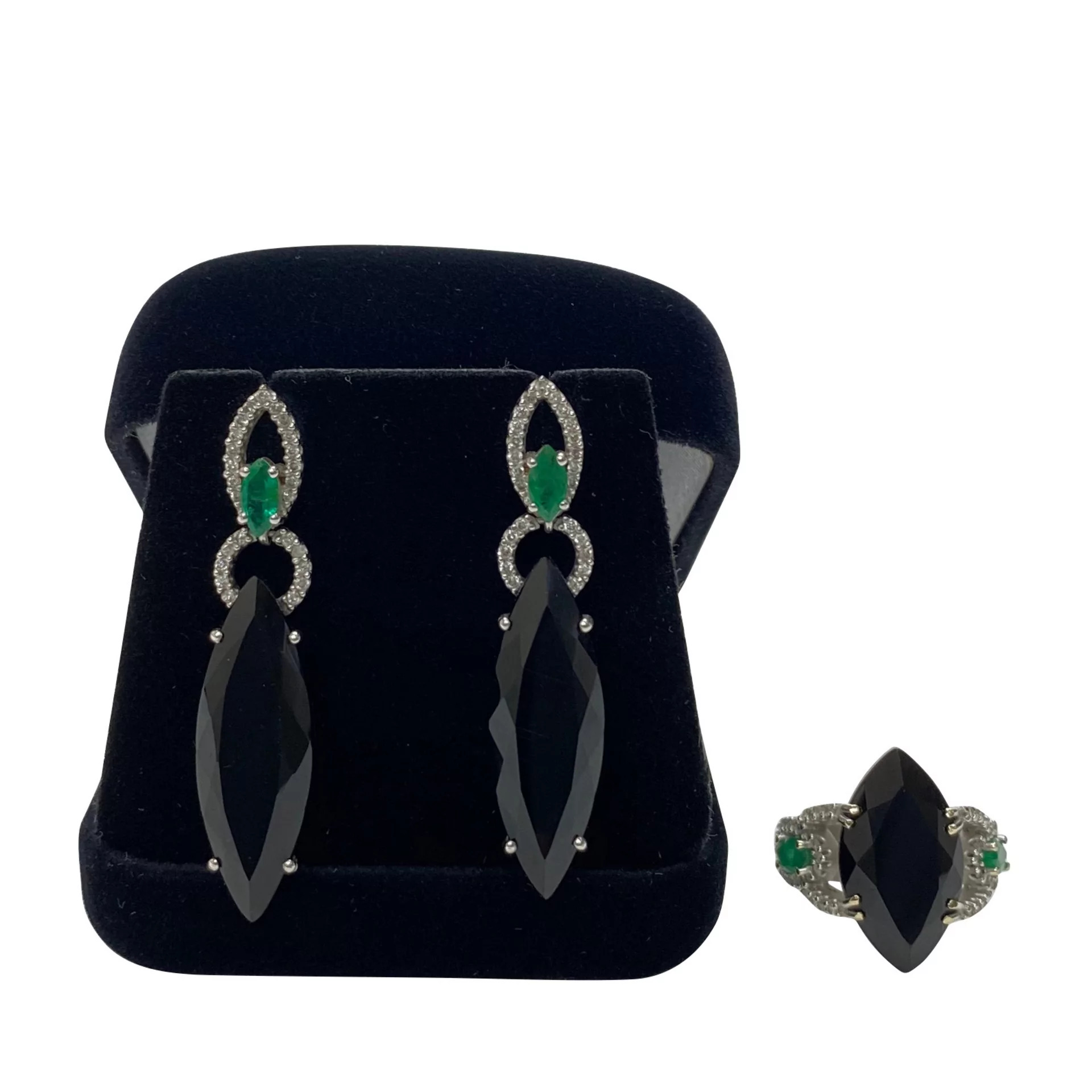 Conjunto Vivara Anel e Par de Brincos - Veneza