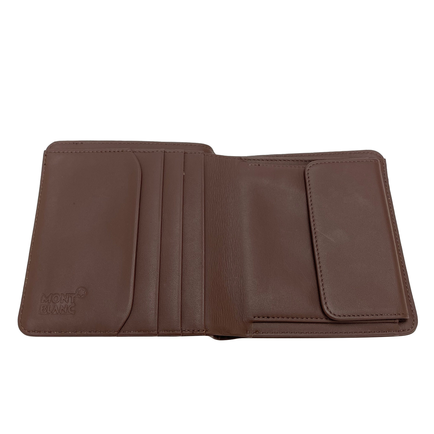 Carteira Montblanc Couro Marrom