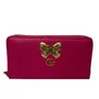 Carteira Gucci Borboleta Rosa