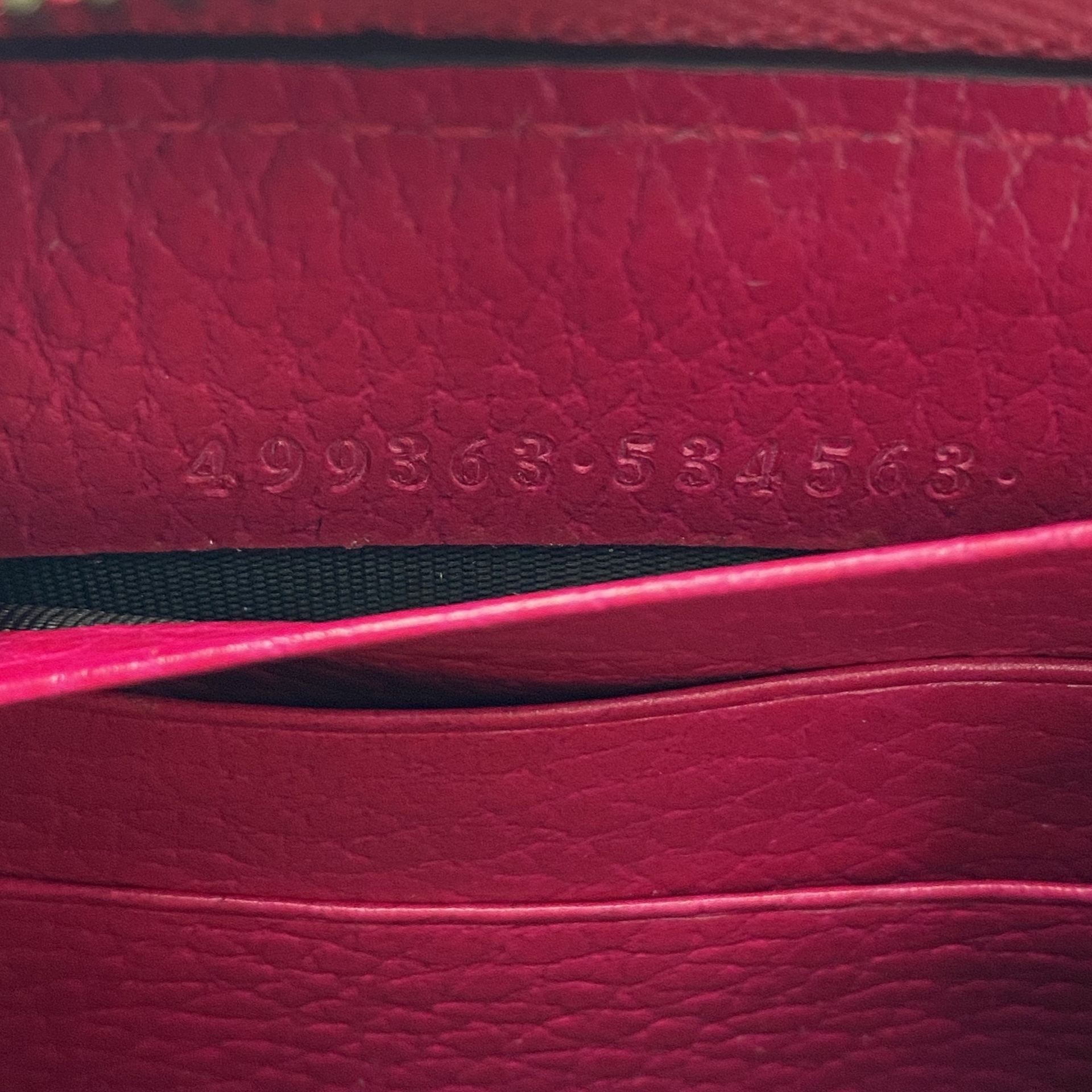 Carteira Gucci Borboleta Rosa