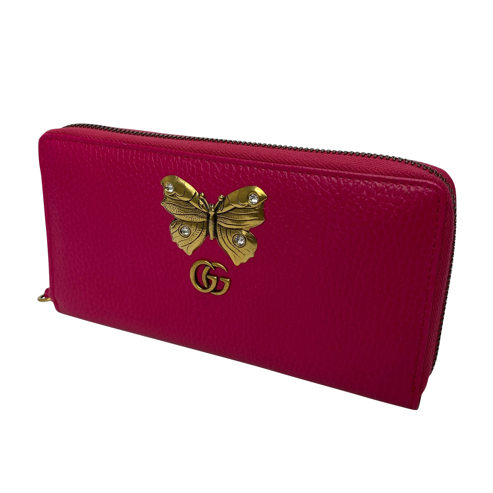 Carteira Gucci Borboleta Rosa