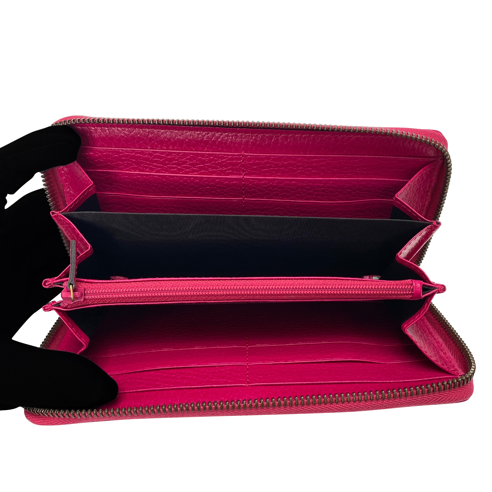 Carteira Gucci Borboleta Rosa