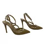 Sapato Valentino Garavani Rockstud Caramelo