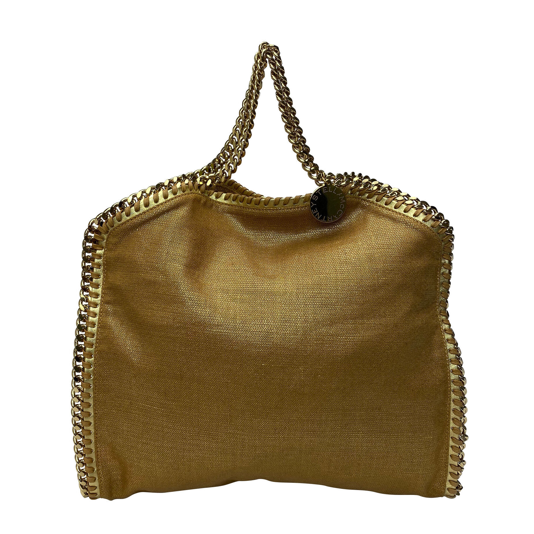 Bolsa Stella Mccartney Falabella Dourada