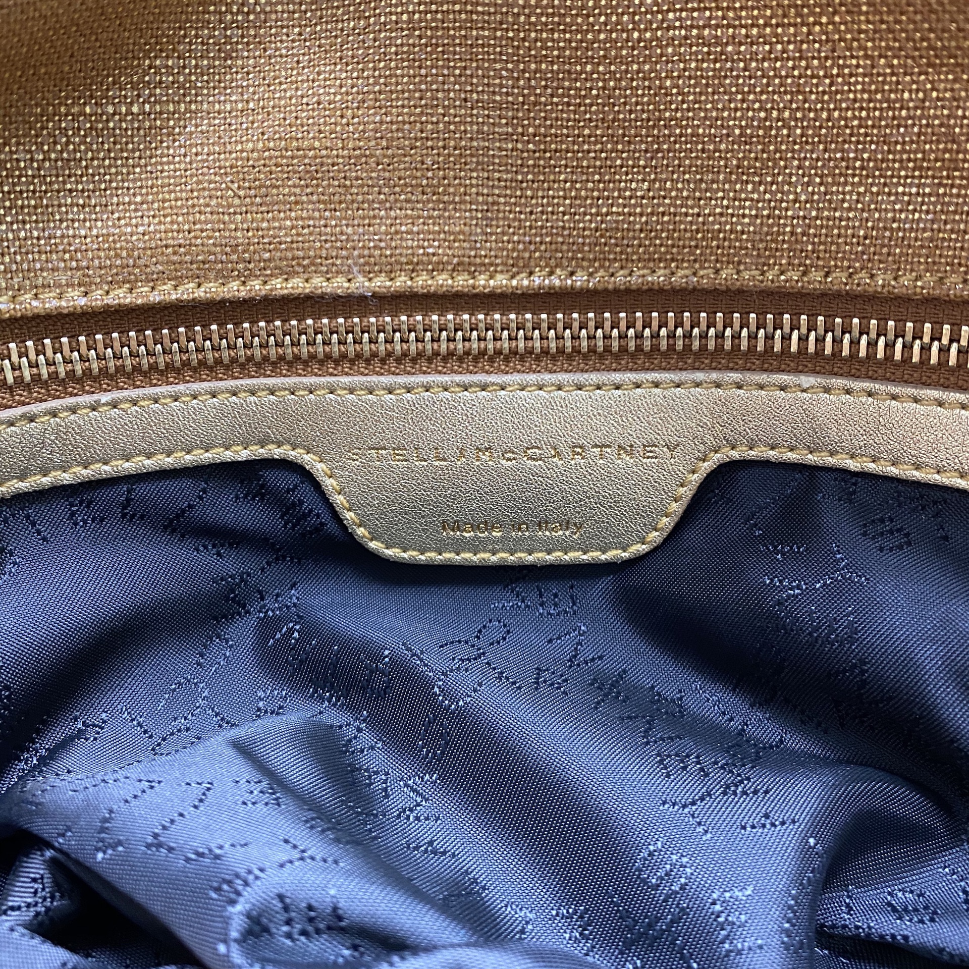Bolsa Stella Mccartney Falabella Dourada