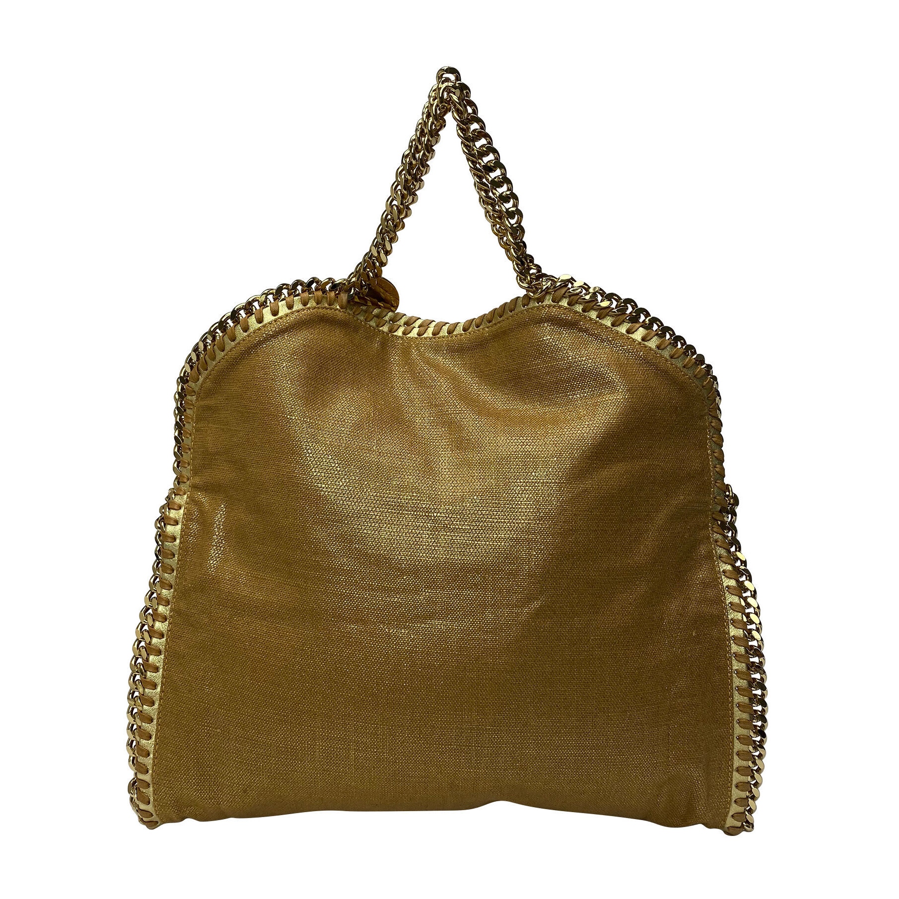 Bolsa Stella Mccartney Falabella Dourada