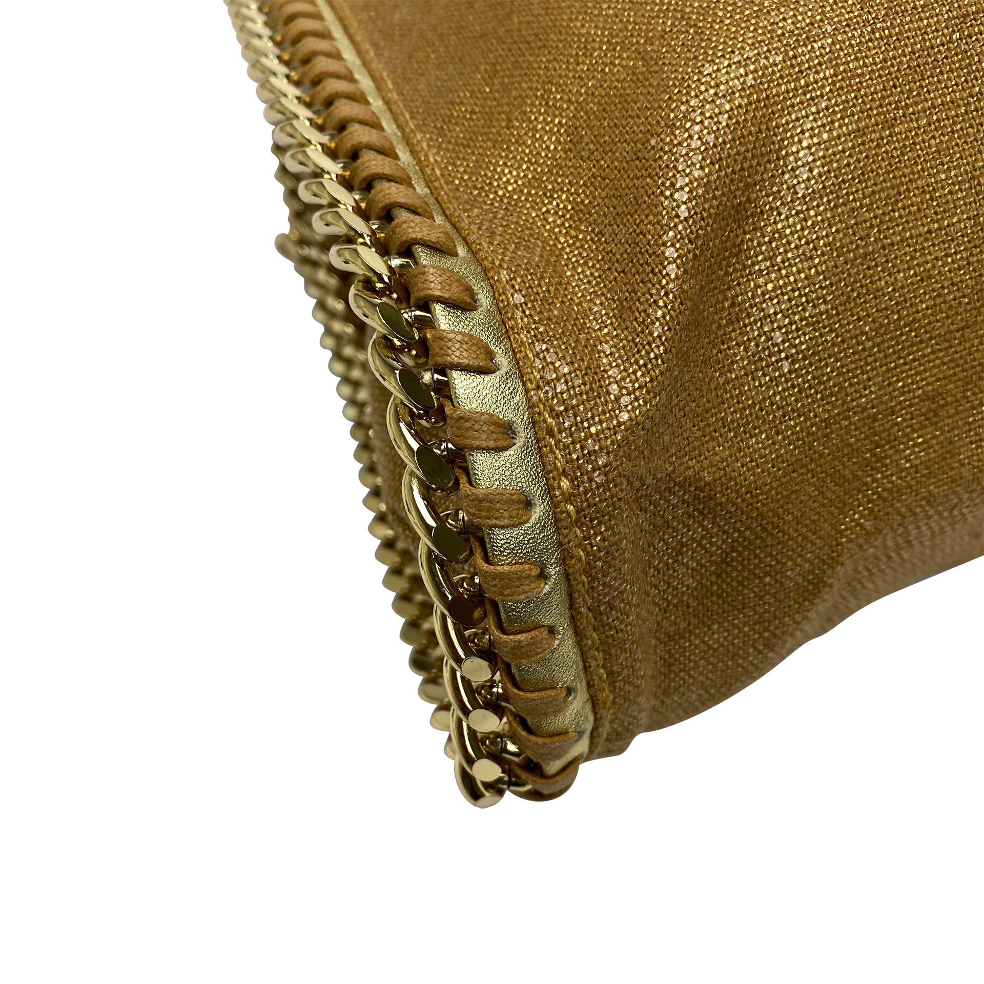 Bolsa Stella Mccartney Falabella Dourada