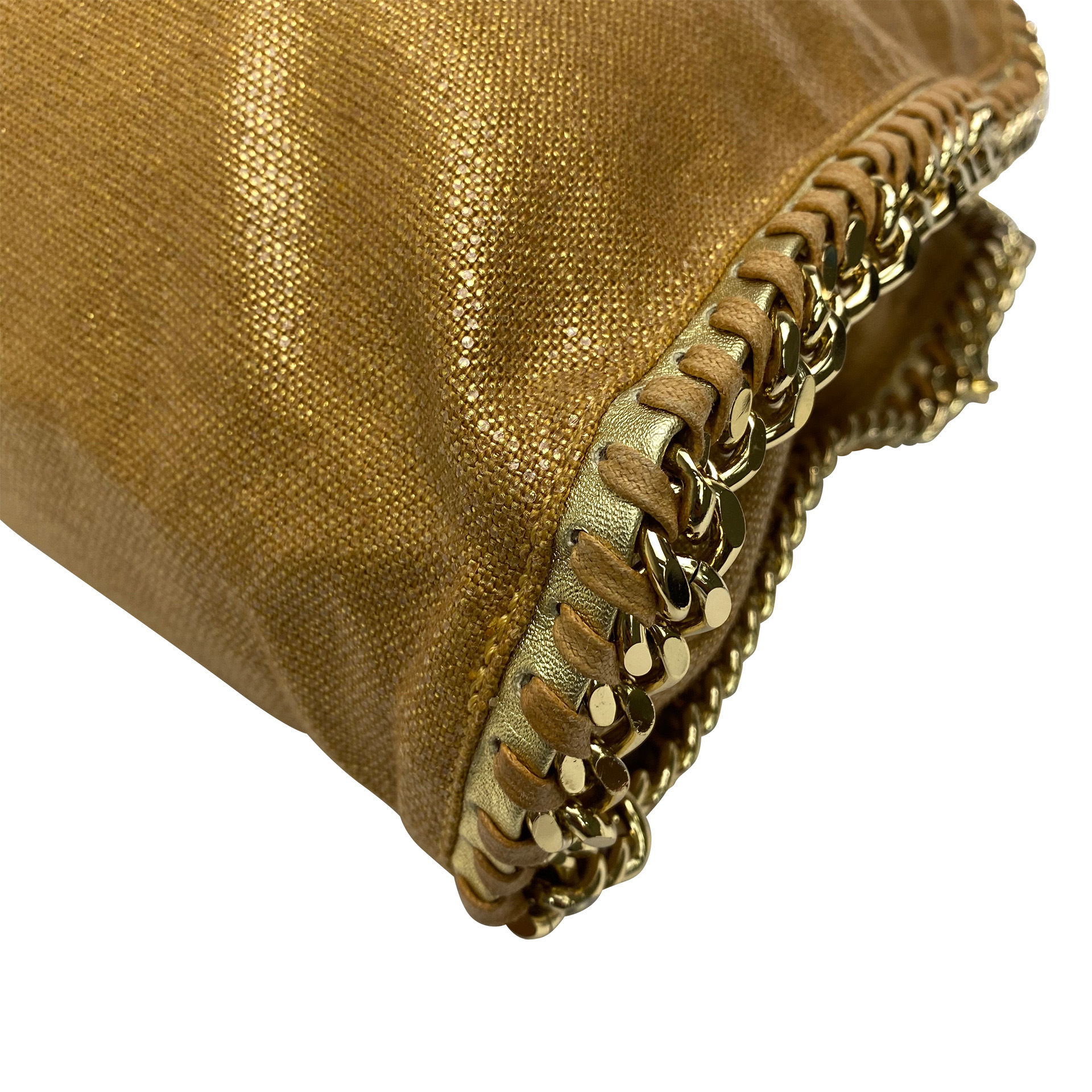 Bolsa Stella Mccartney Falabella Dourada