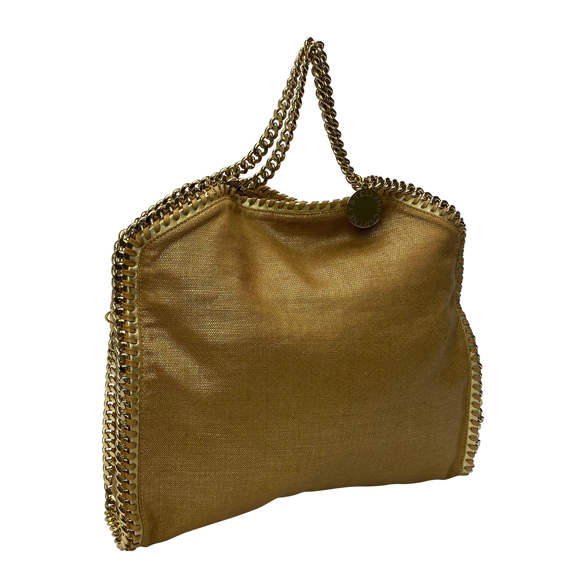 Bolsa Stella Mccartney Falabella Dourada
