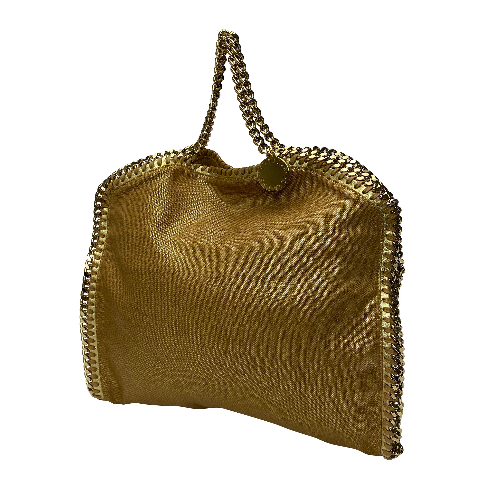 Bolsa Stella Mccartney Falabella Dourada