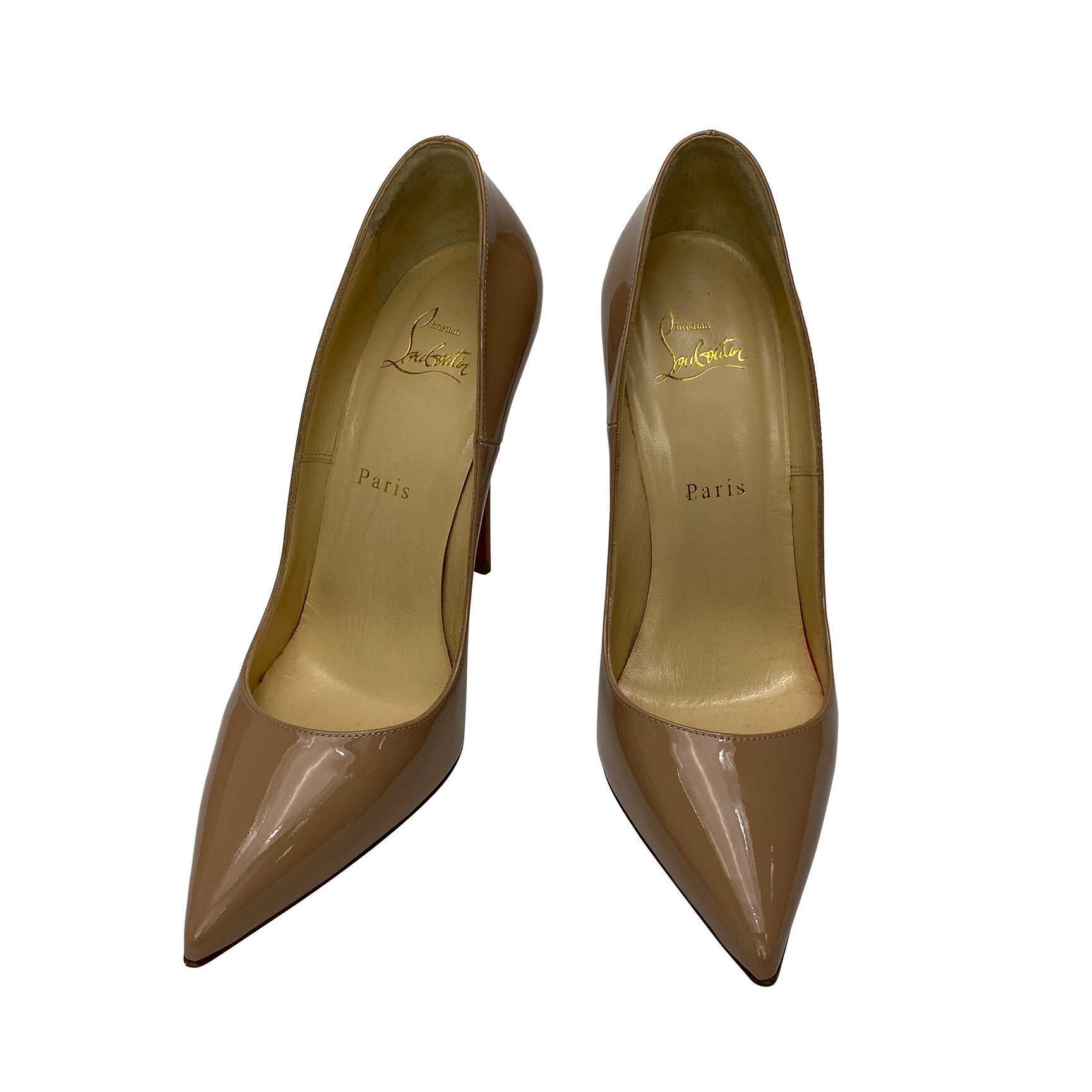 Scarpin Christian Louboutin So Kate 120 Nude