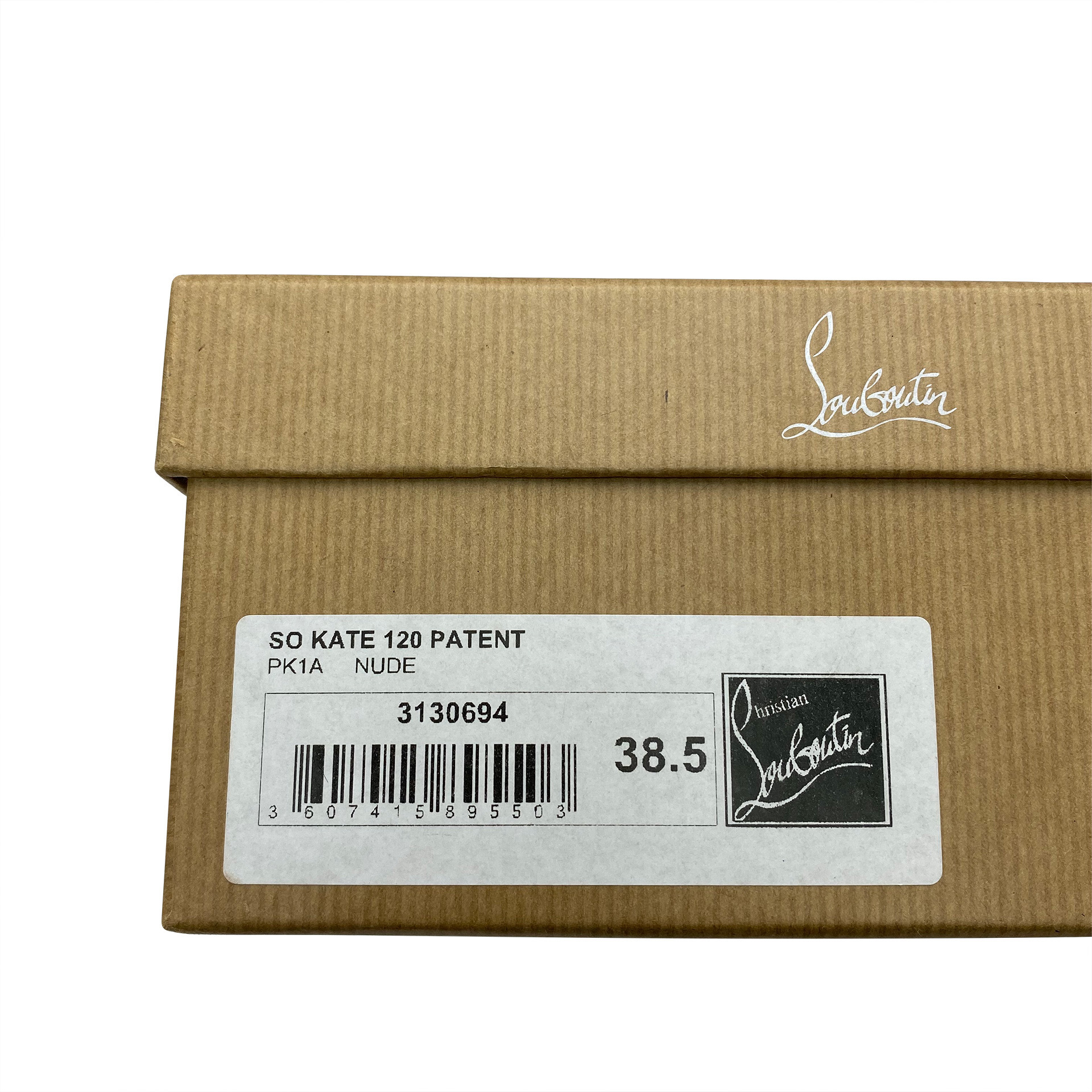 Scarpin Christian Louboutin So Kate 120 Nude