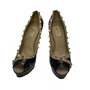 Sapato Valentino Peep Toe Rockstud