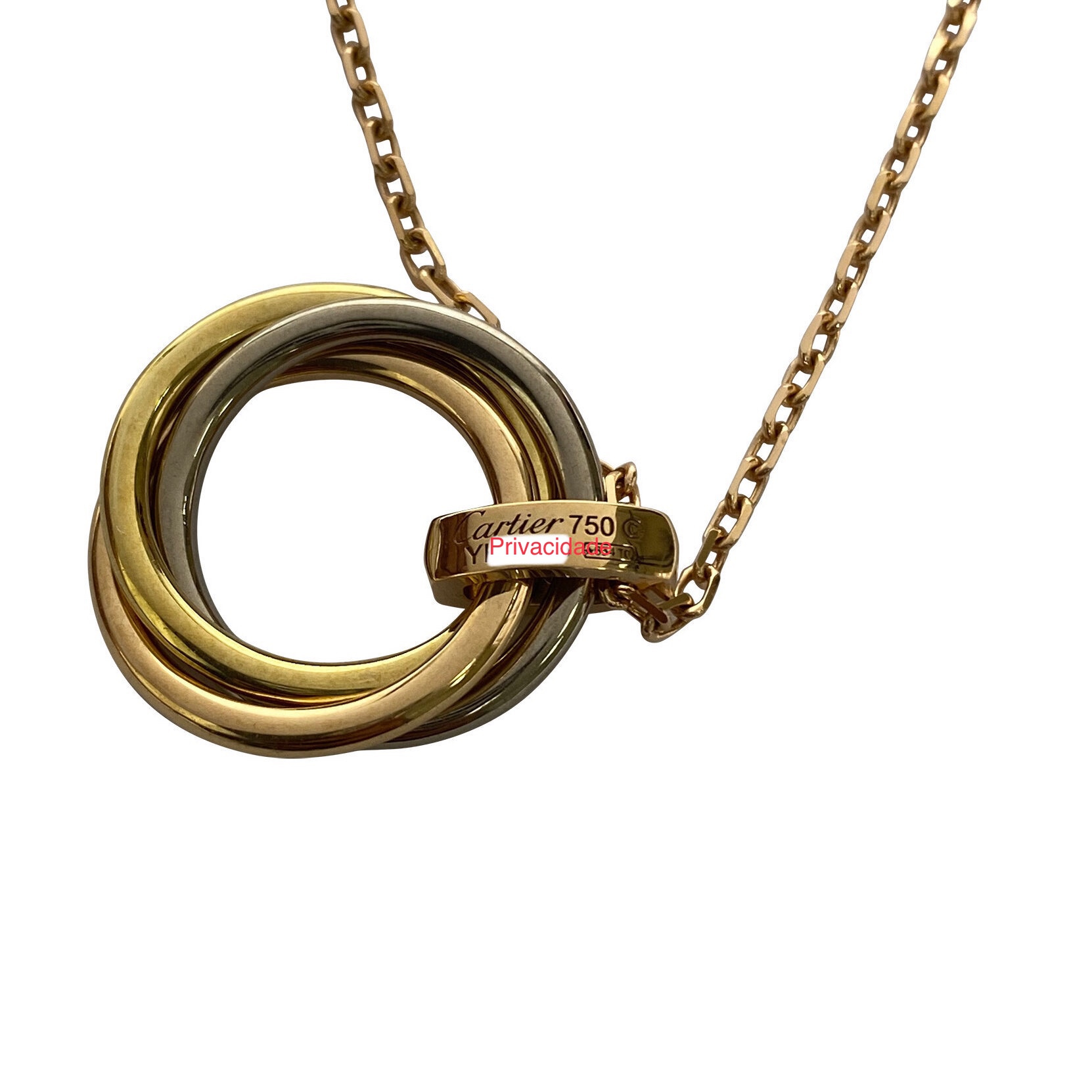 Colar Cartier Trinity