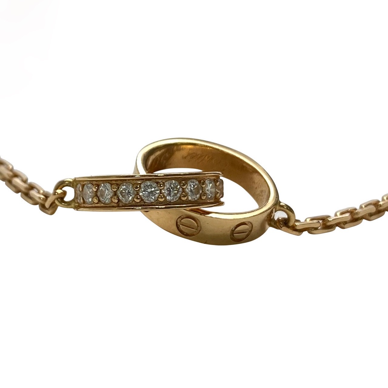 Colar Love Cartier Diamantes