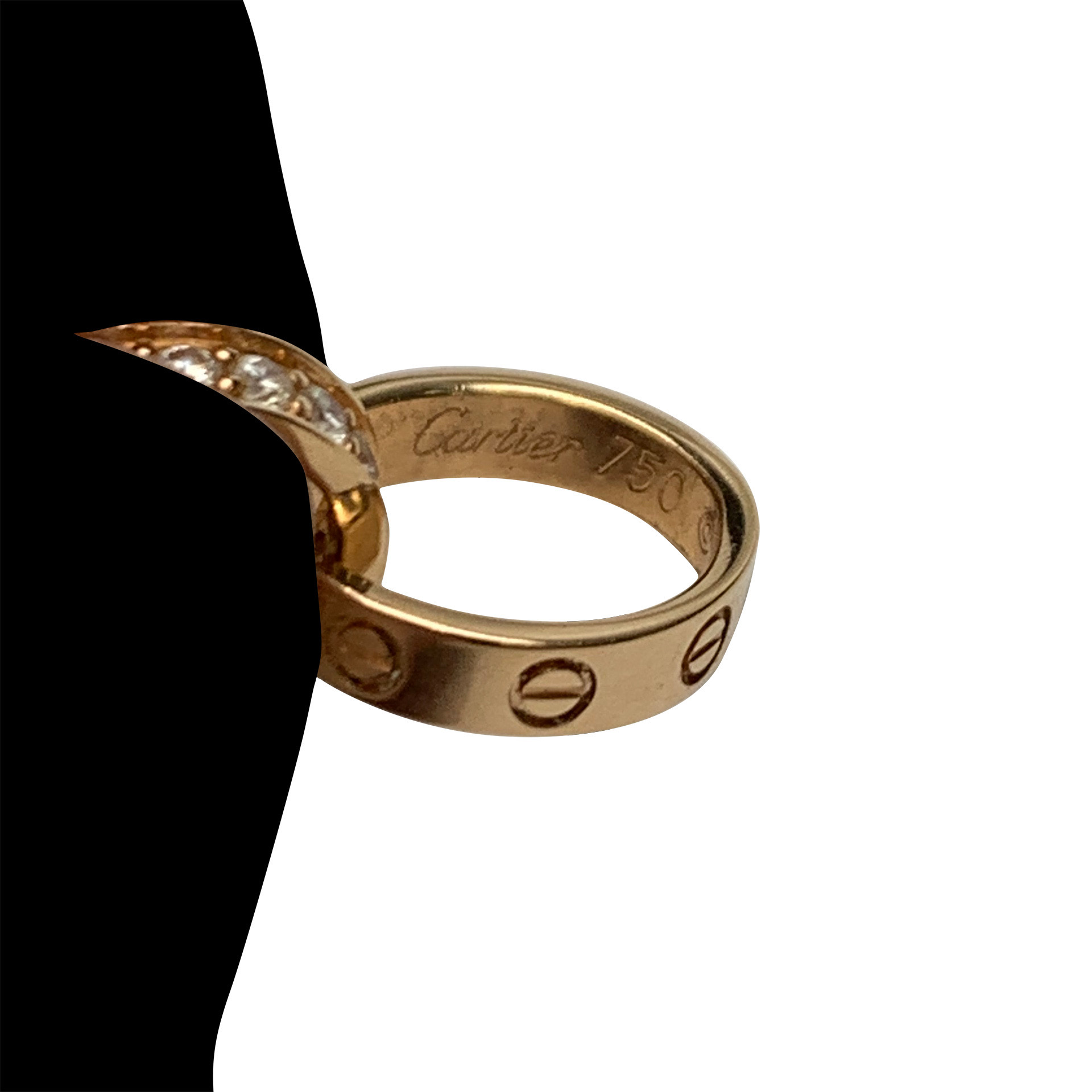 Colar Love Cartier Diamantes