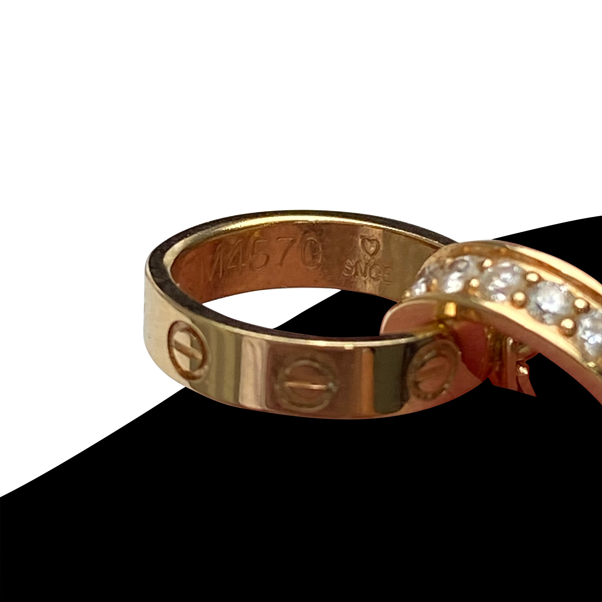 Colar Love Cartier Diamantes