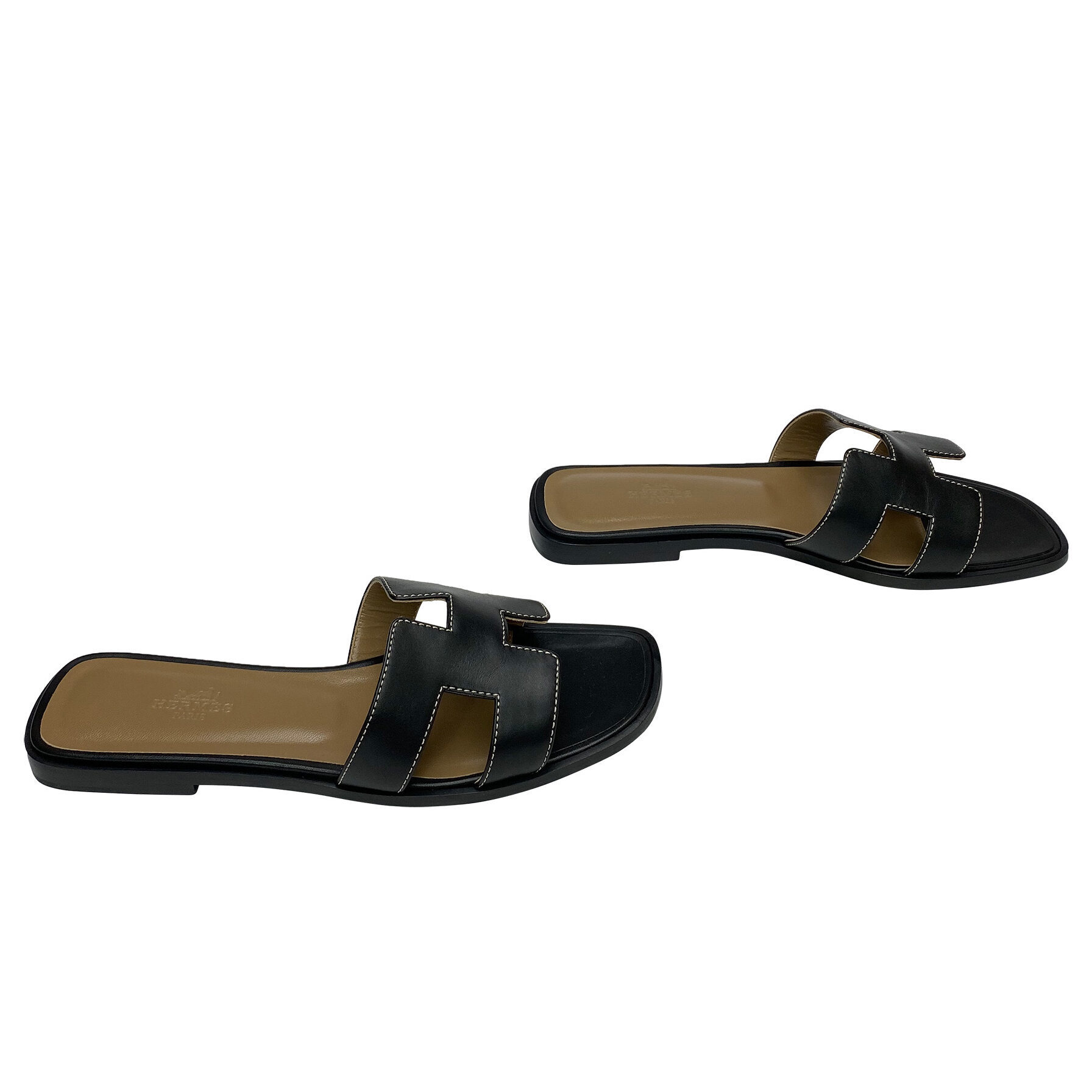 Flat Hermès Oran Preta