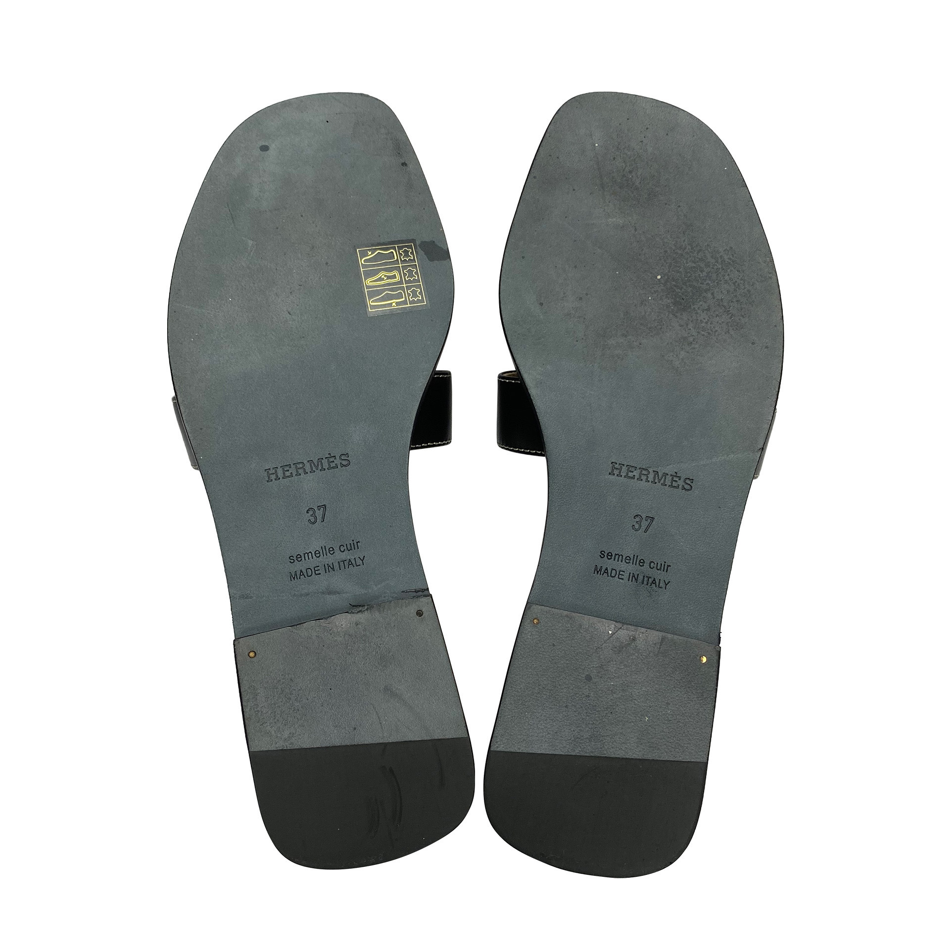 Flat Hermès Oran Preta
