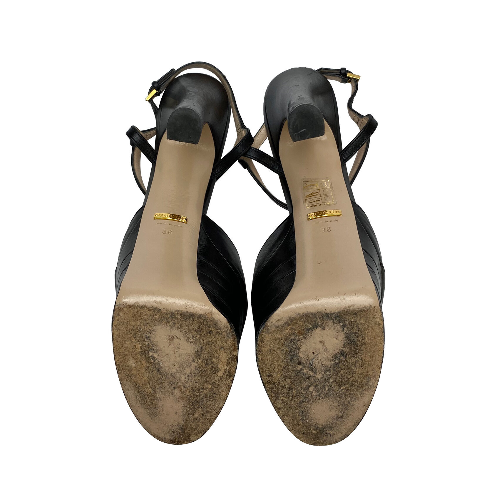 Sandália Gucci Angel Preta