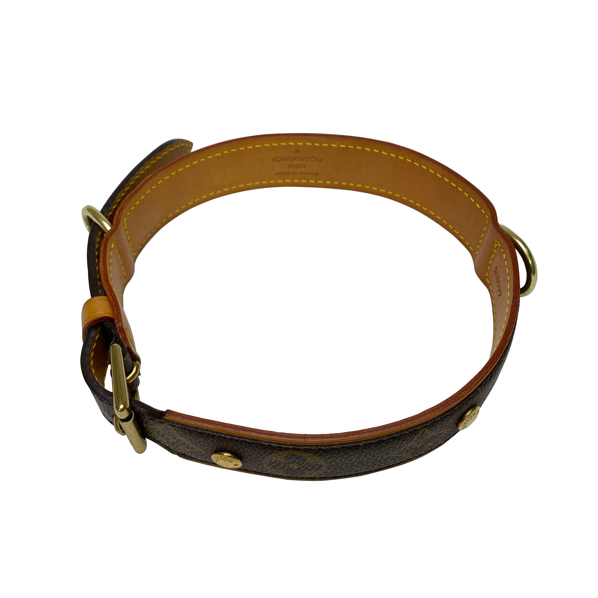 Conjunto Louis Vuitton - Guia + Coleira