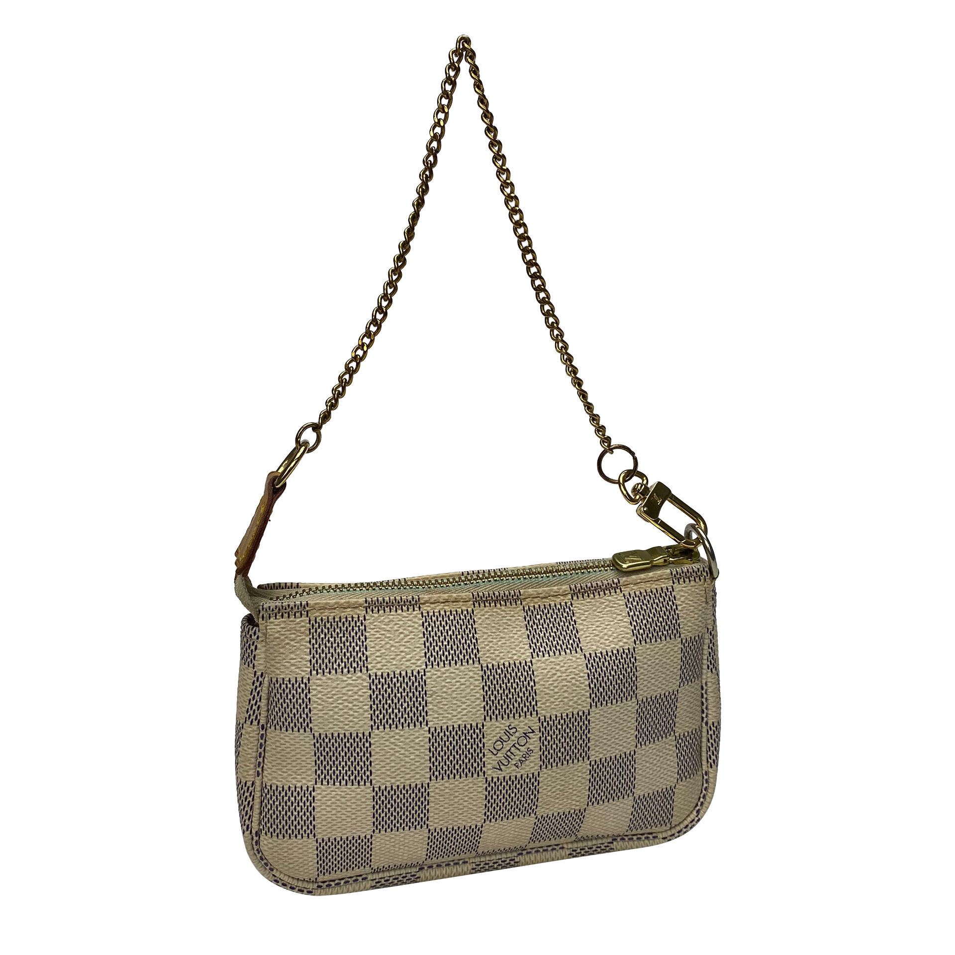 Bolsa Louis Vuitton Mini Pochette Damier Azur