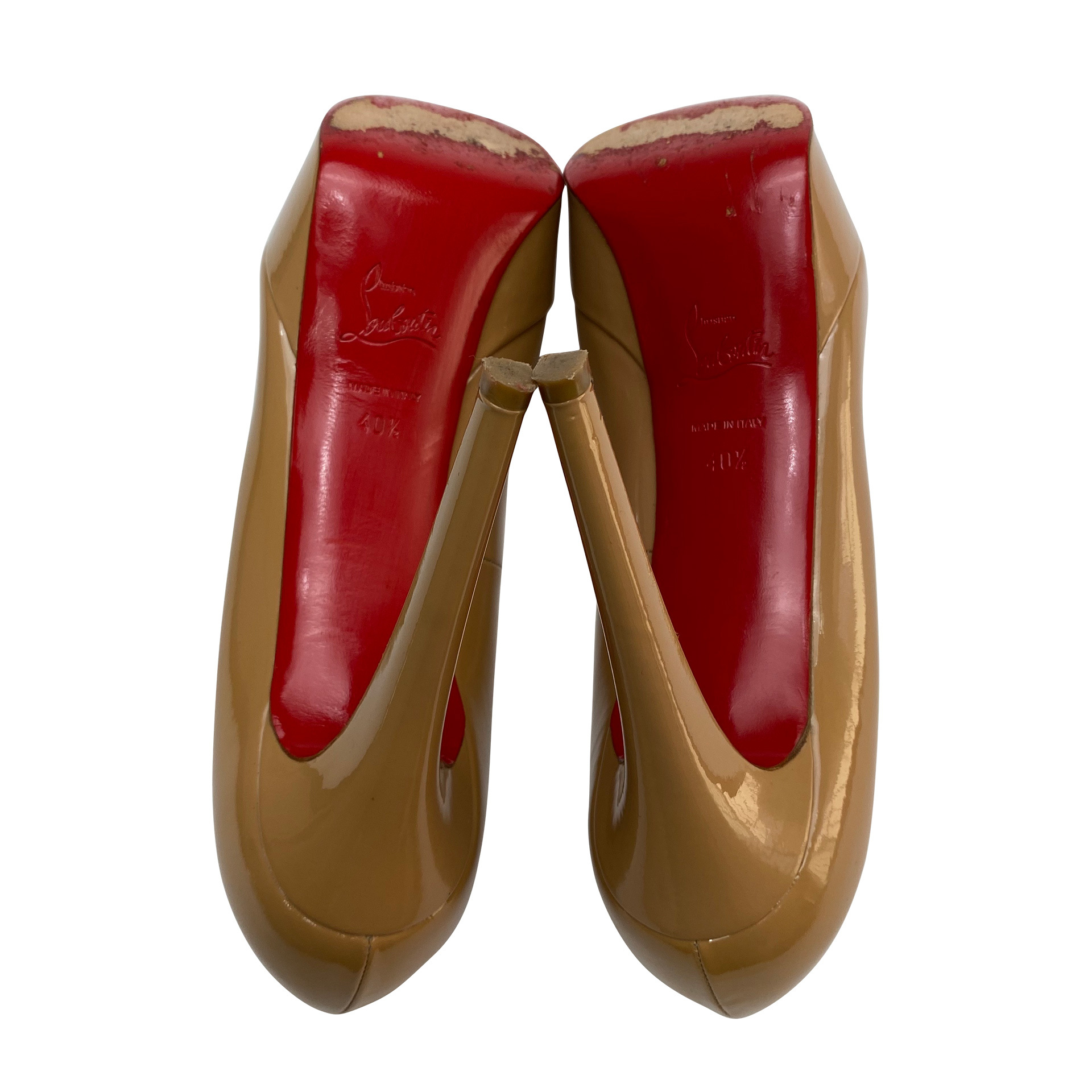 Sapato Christian Louboutin Bianca Nude