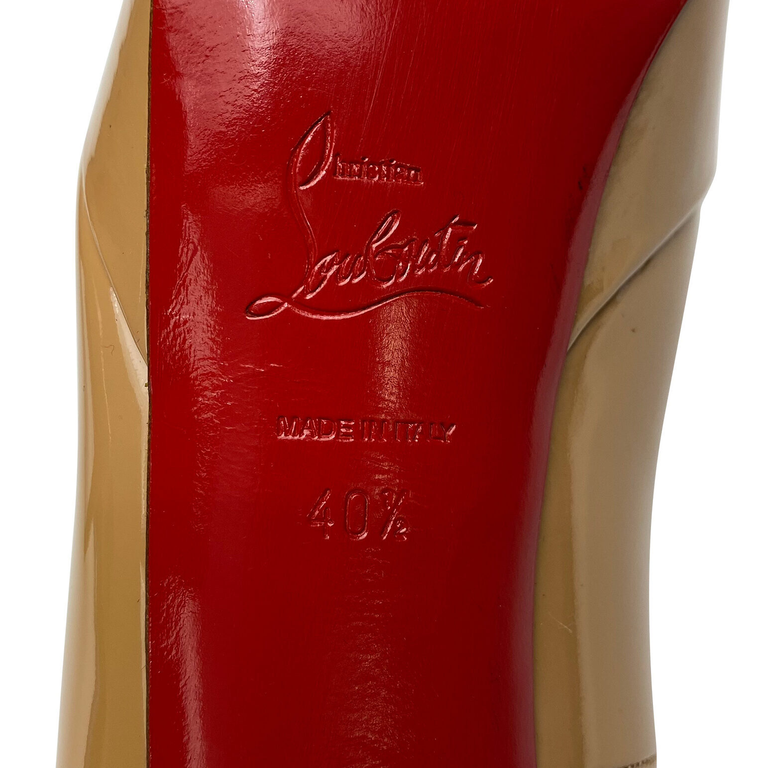 Sapato Christian Louboutin Bianca Nude
