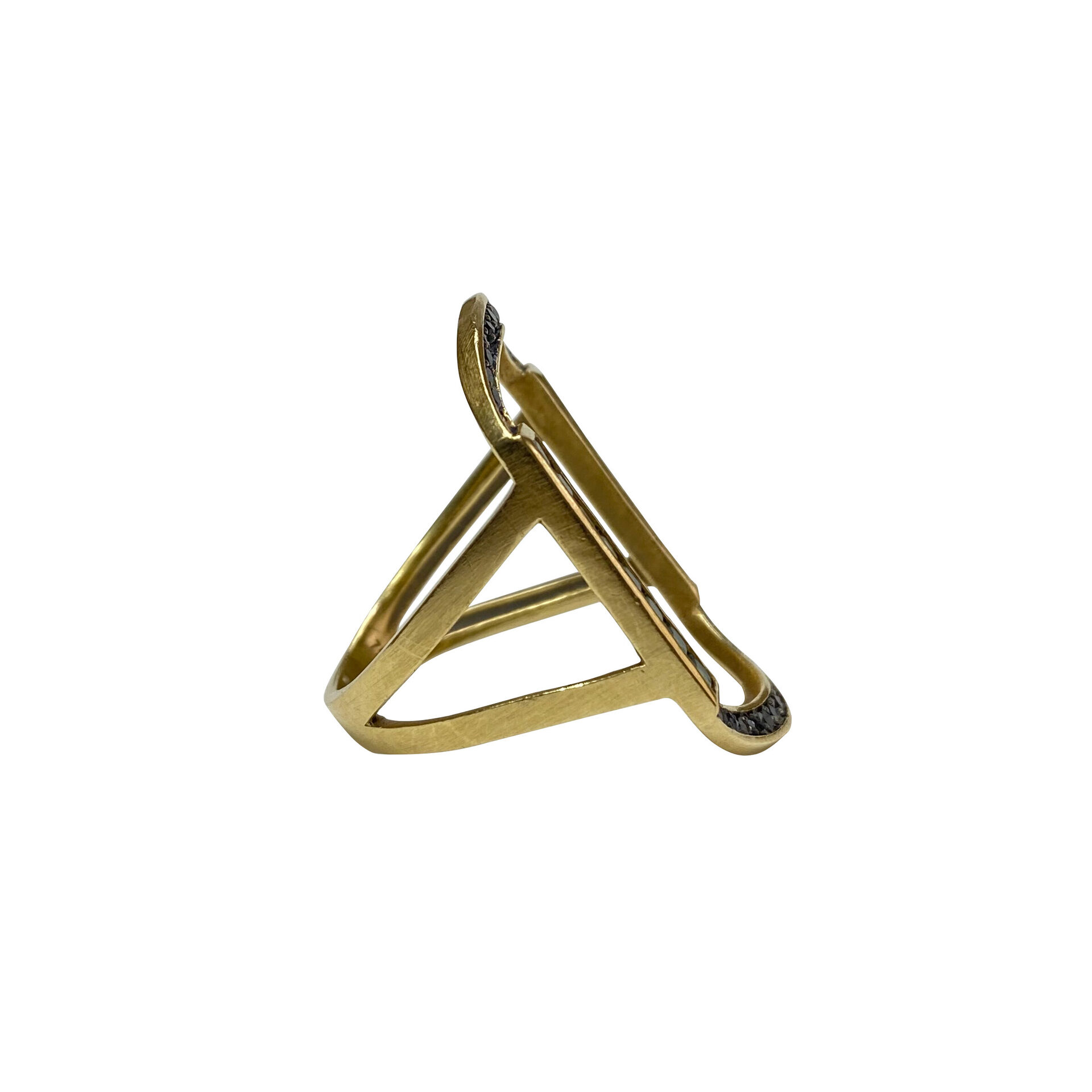 Anel Claudia Jatahy Aquarela Carré