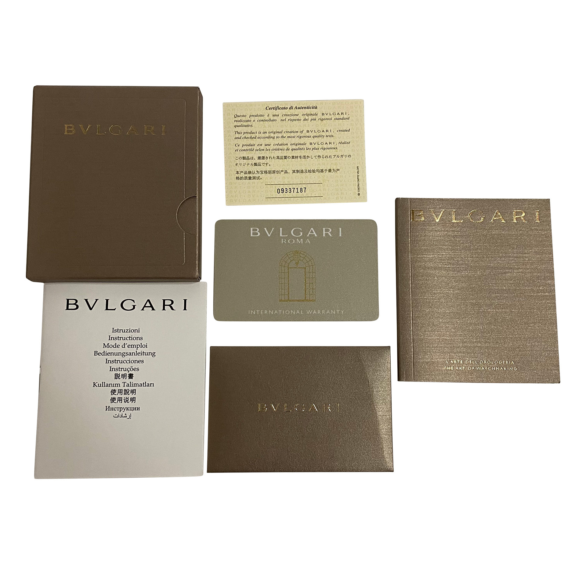 Relógio Bvlgari Carbon Gold
