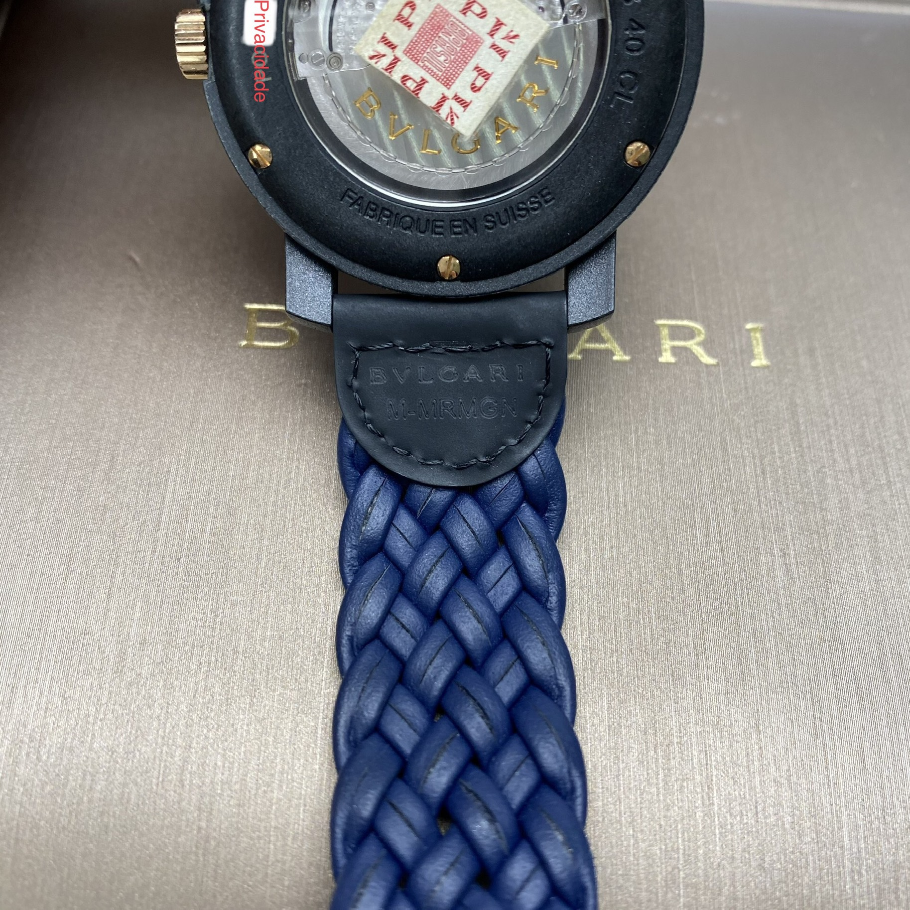 Relógio Bvlgari Carbon Gold