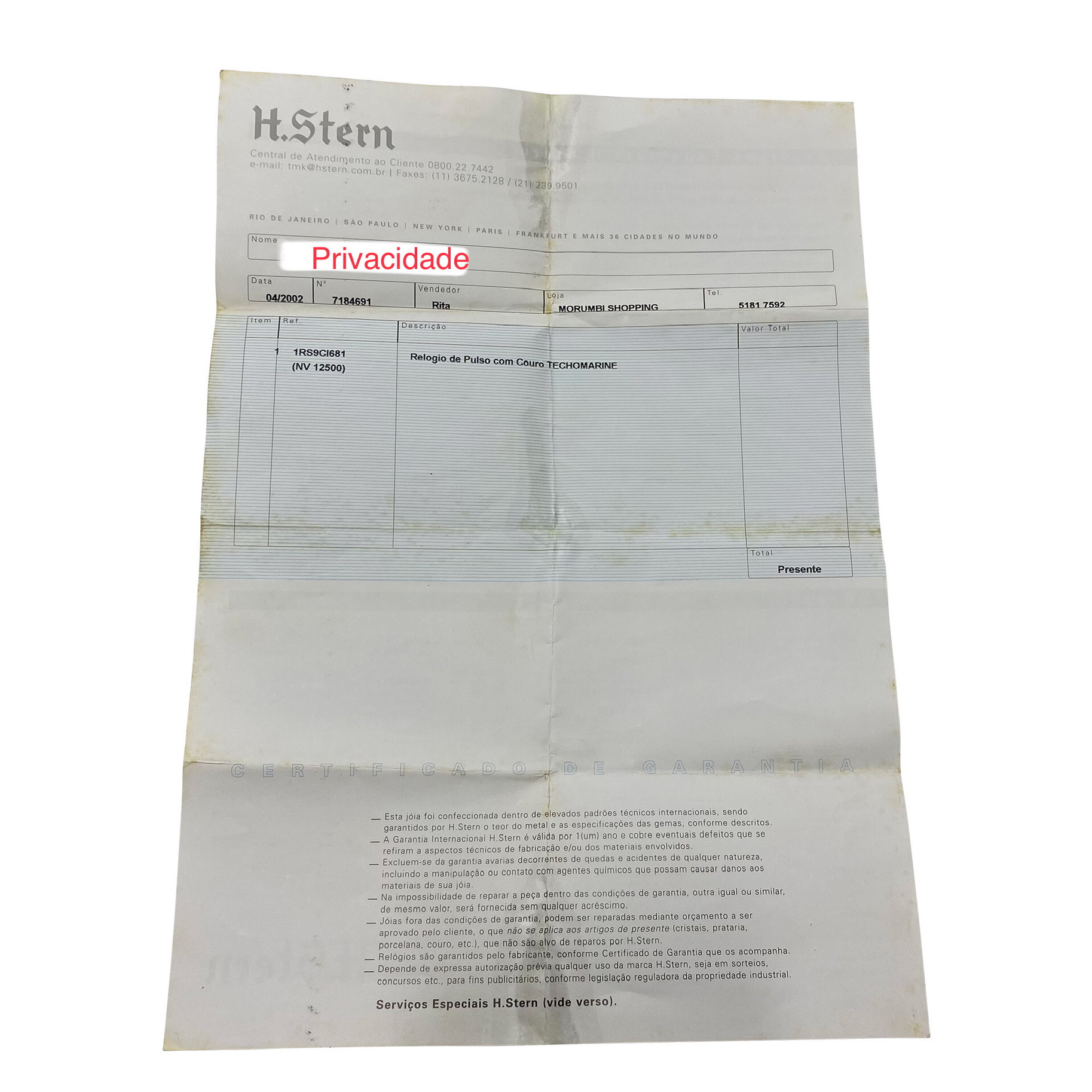 Relógio Technomarine Butterfly Diamonds