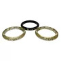 Trio de Pulseiras Louis Vuitton Inclusion TPM Transparentes
