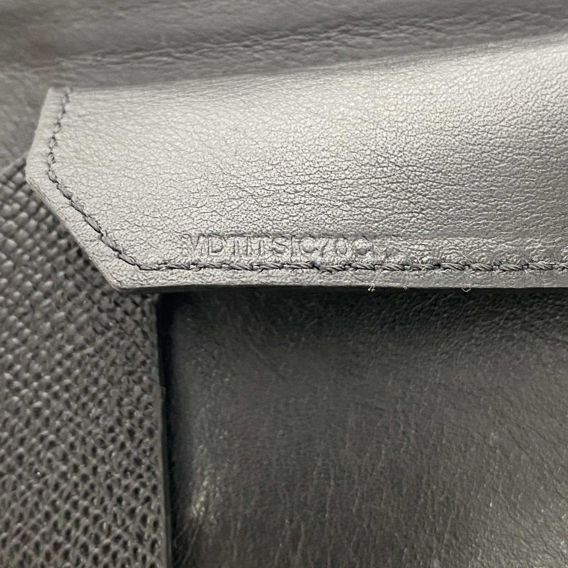 Porta-Ipad Burberry Couro Preto