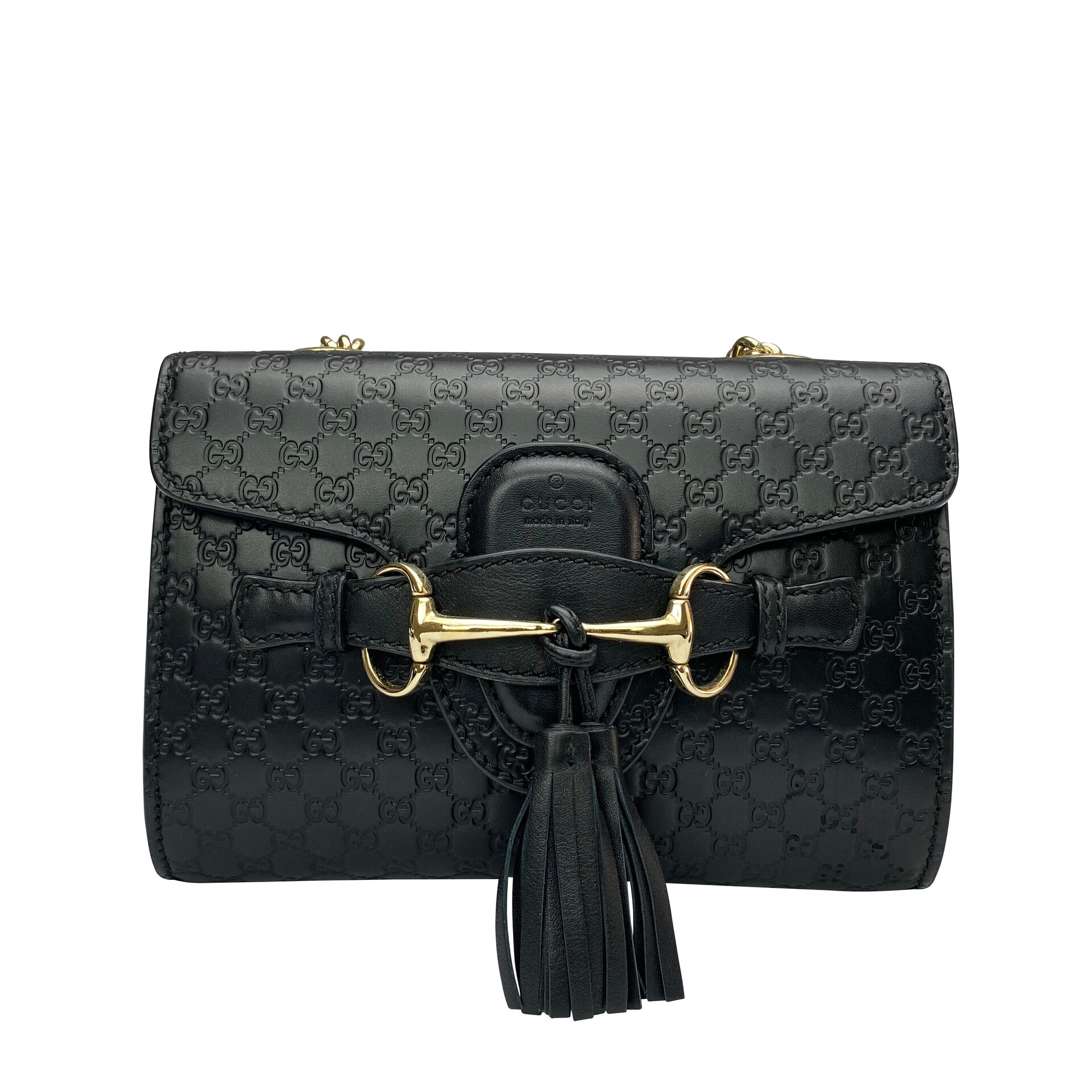 Bolsa Gucci Emily Pequena Preta