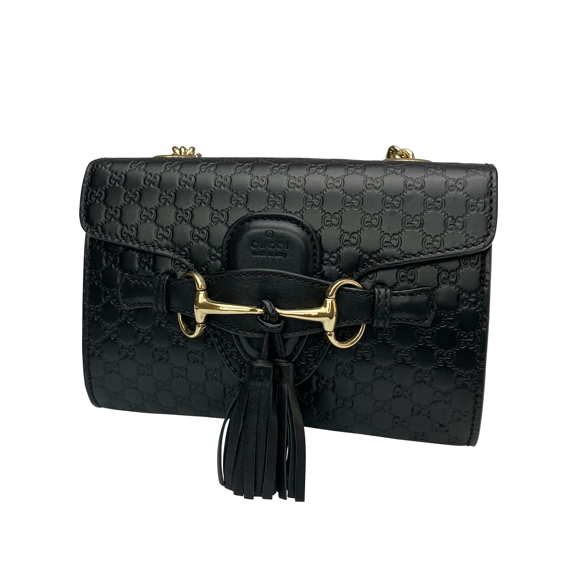 Bolsa Gucci Emily Pequena Preta