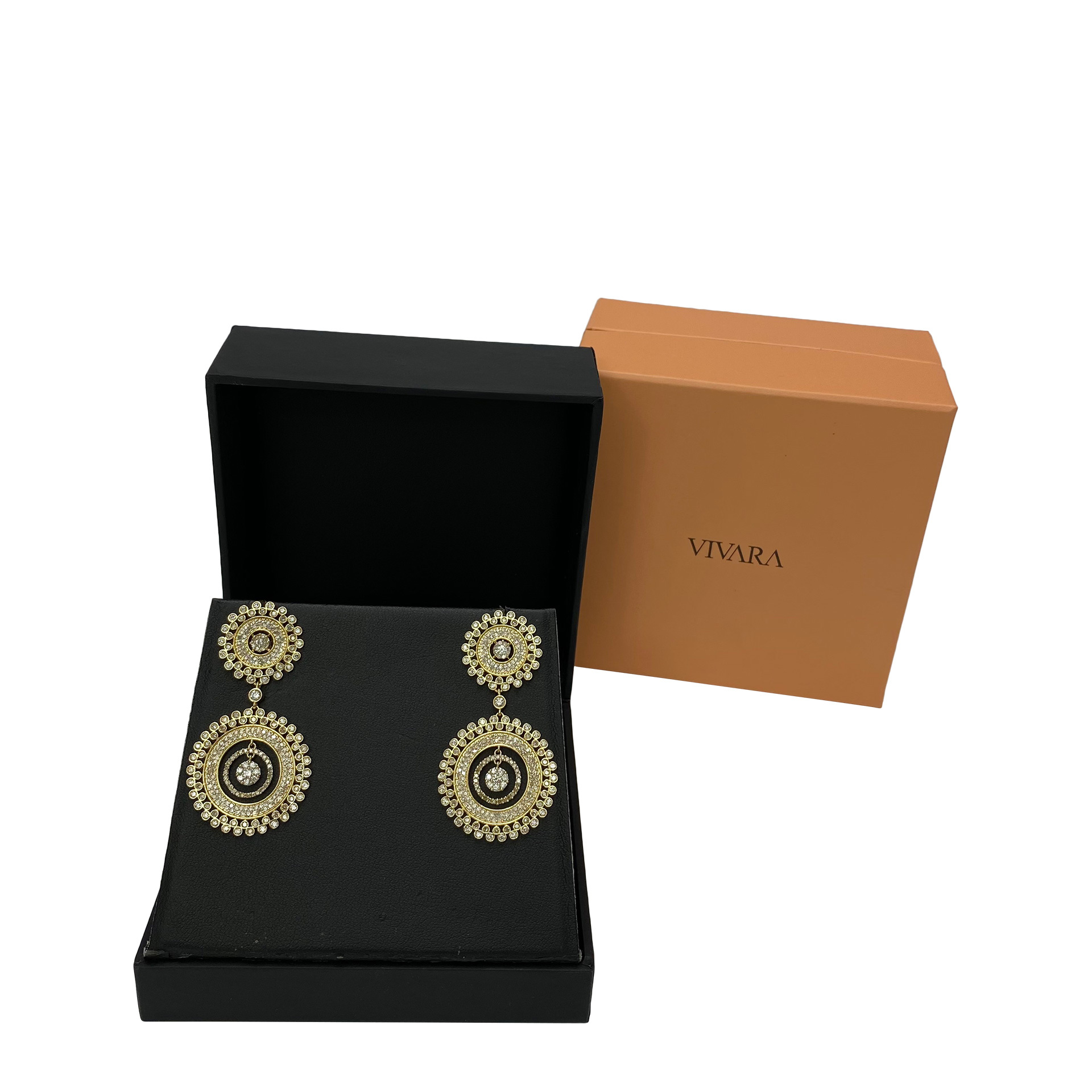 Par de Brincos Vivara Shine