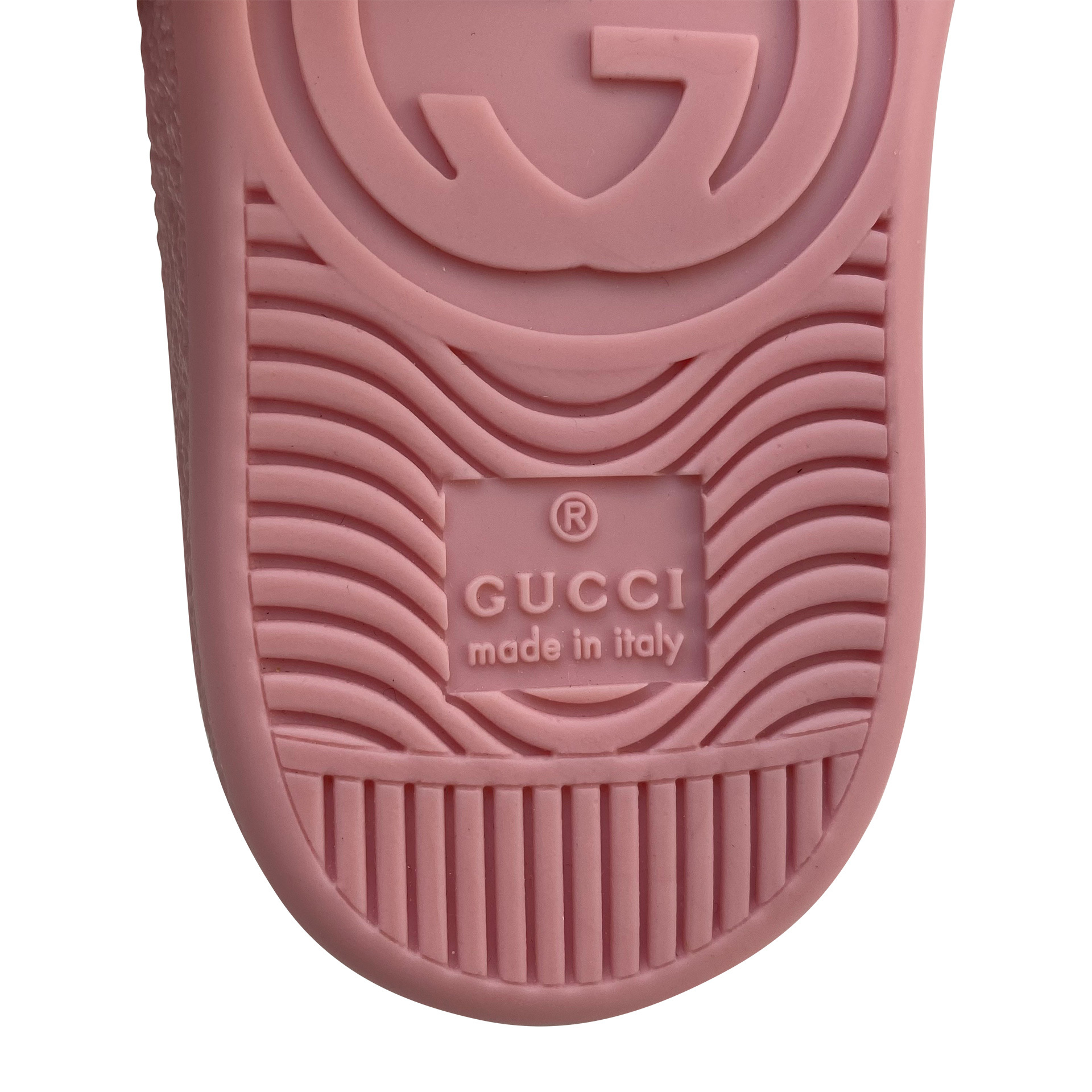 Sneaker Gucci Kids Couro Rosa